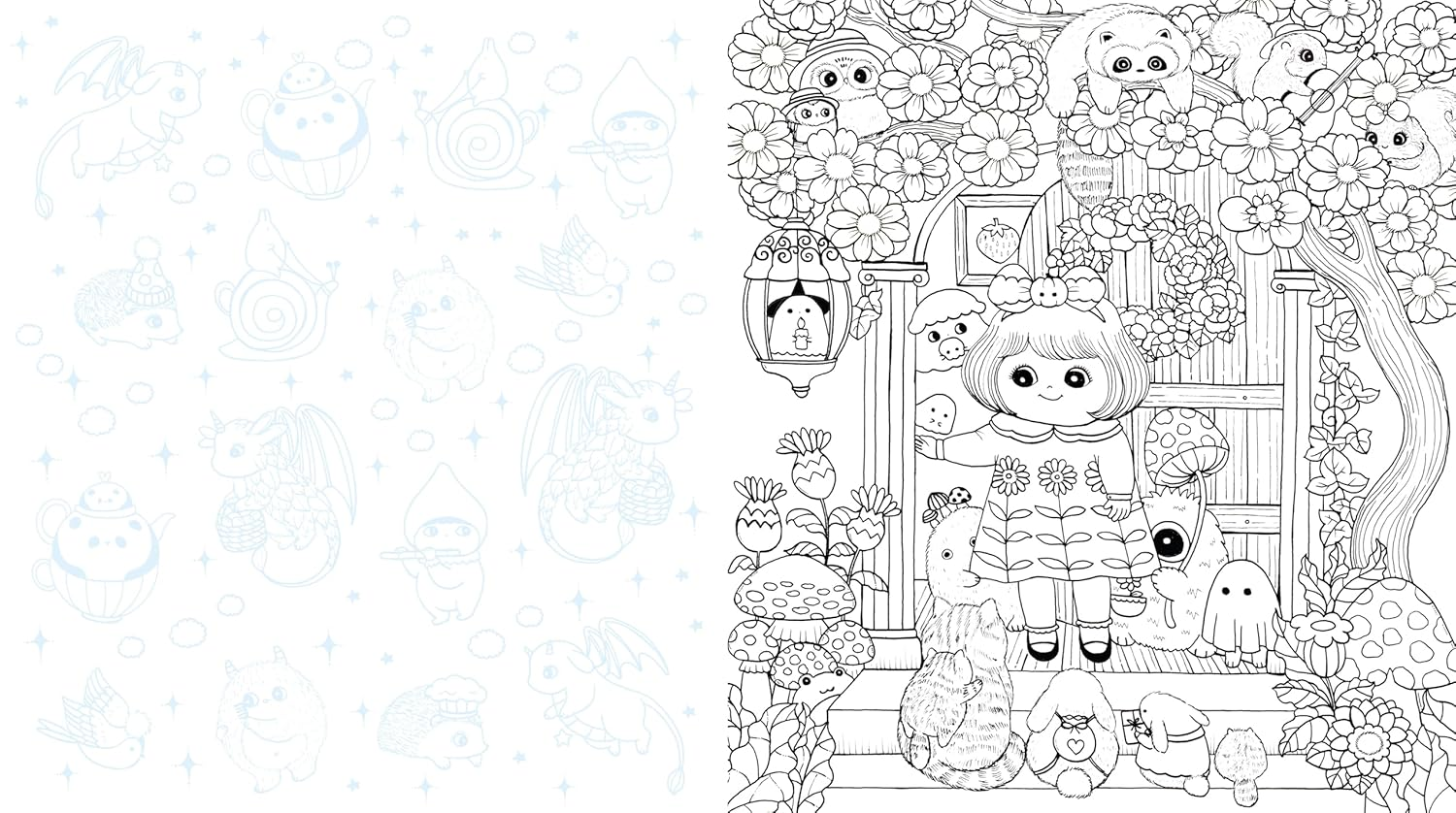 Lulu'S House of Wonder Coloring Book: Step inside & Color Fantastical Creatures & Cozy Scenes image number 3