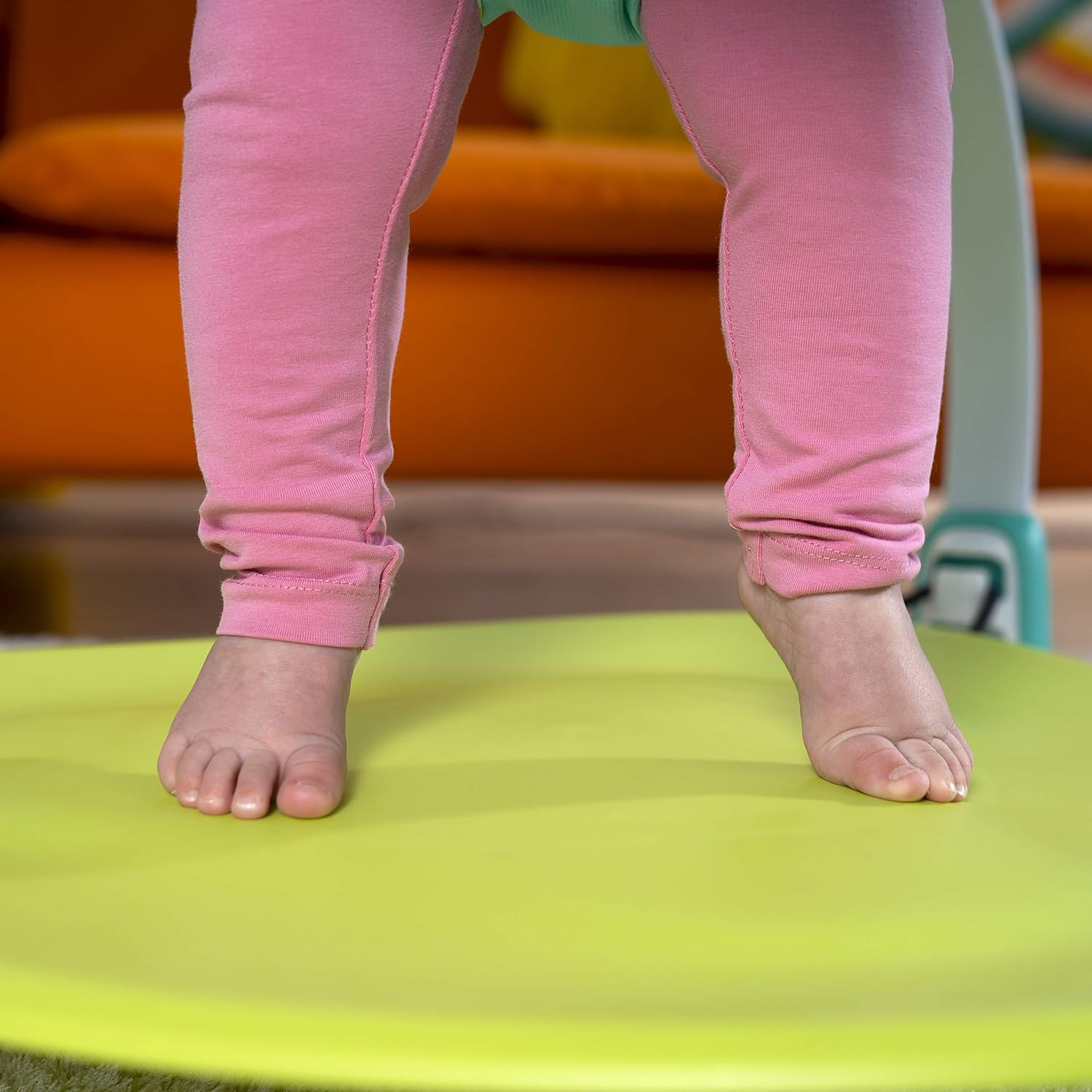 Bright Starts Bounce Bounce Baby 2-In-1 Activity Center Jumper & Table - Playful Pond (Green), 6 Months+ image number 5