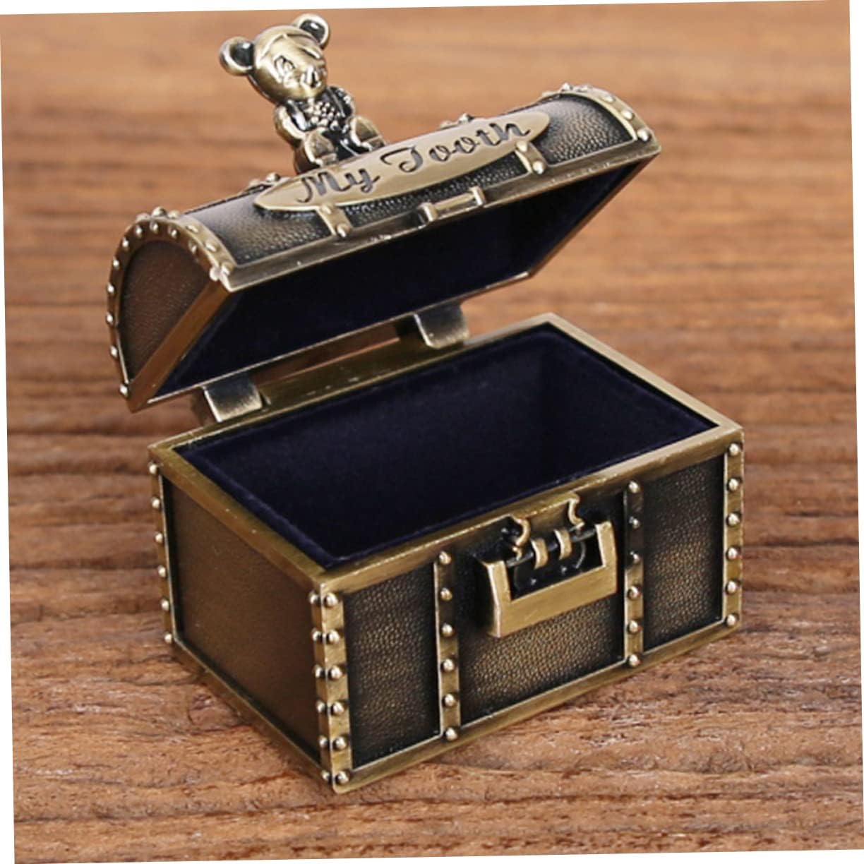 2Pcs Keepsake Box Fetal Hair Tooth Storage Boxes Safe for Boys and Girls for Birthdays image number 1