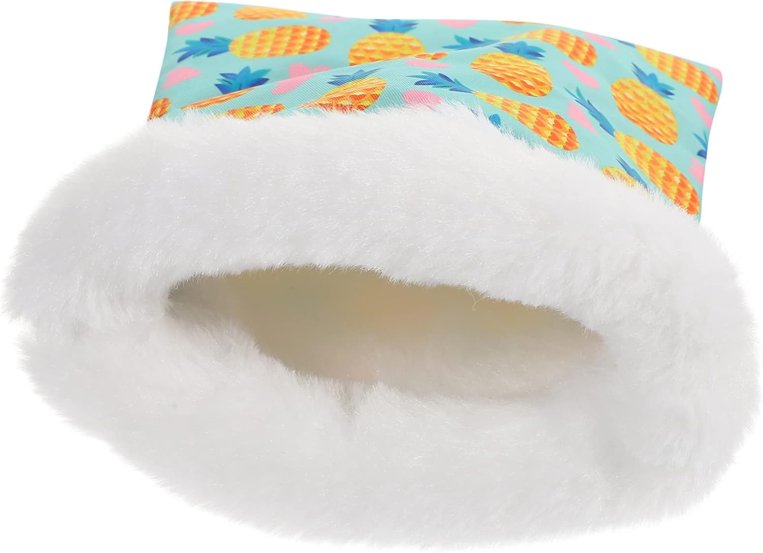 Hamster Winter Hideout Cotton Sleeping Bed Strawberry L Size Warm Sleep Pouch for Small Pets Guinea Pigs Chinchillas Sugar Gliders Hedgehogs Squirrels