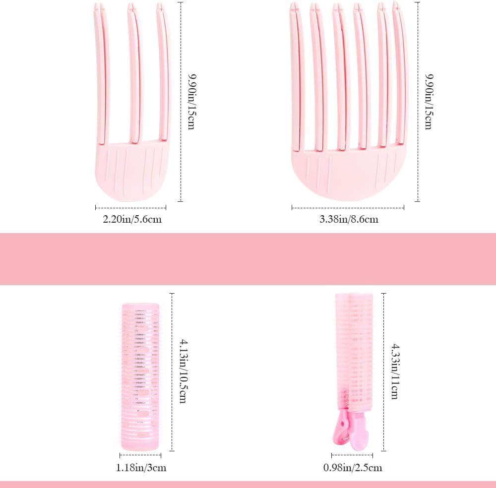 6 Pieces Volume Clips Hair Set, Naturally Fluffy and Voluminous Hair Clip for Fluffy Ponies, Simple and Durable Fluffy Hair Root Clip, Suitable for Men and Women image number 5