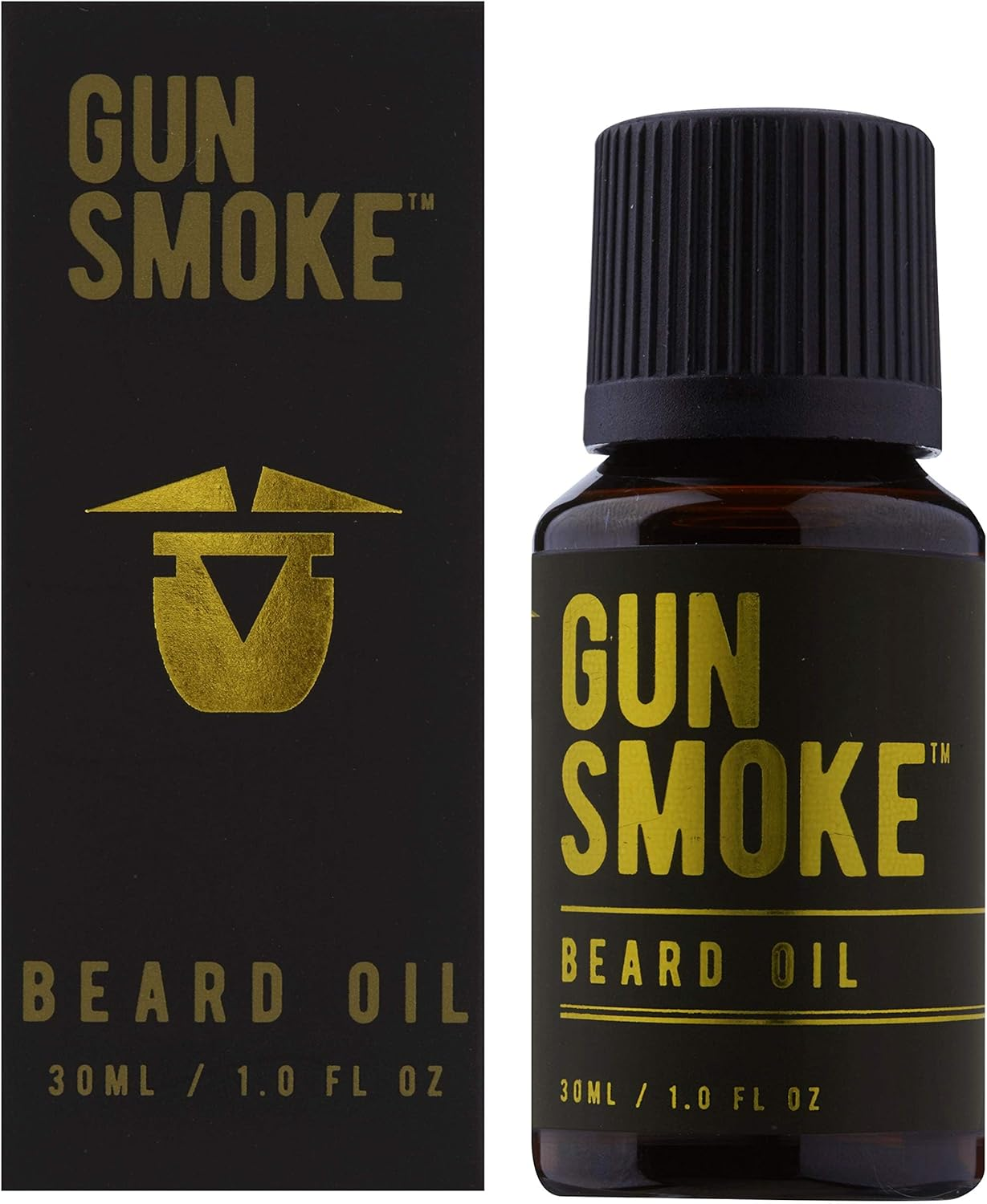 Beard Oil by Beardcare &ndash; Conditioning Oil for Beards, Goatees & Moustaches (30Ml) &ndash; Jojoba & Argan Oil Softener to Stop Itch and Enhance Softness (30, Gun Smoke) image number 1