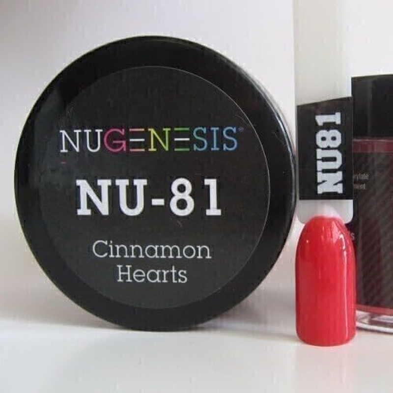 Nugenesis Dipping Powder Nail System Color NU-081 - Cinnamon Hearts - 43G