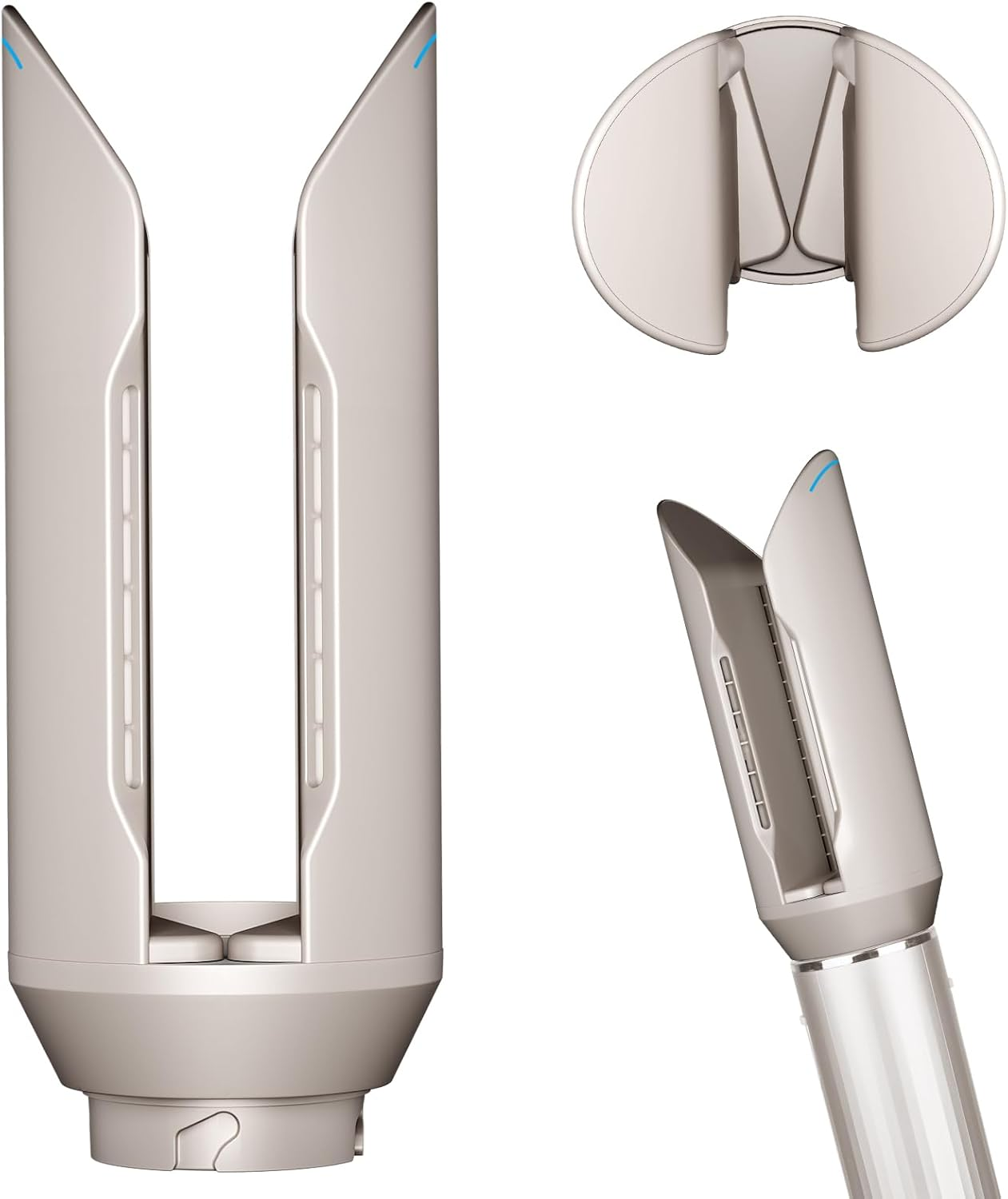 Hair Smooth Attachment for Shark Flexstyle, Gentle Airflow Smooth Nozzle for Shark Flex Style HD400 Series, Hair Straightener Styling from Curly Coily Wet to Straight Smooth Sleek Shiny Hair image number 2