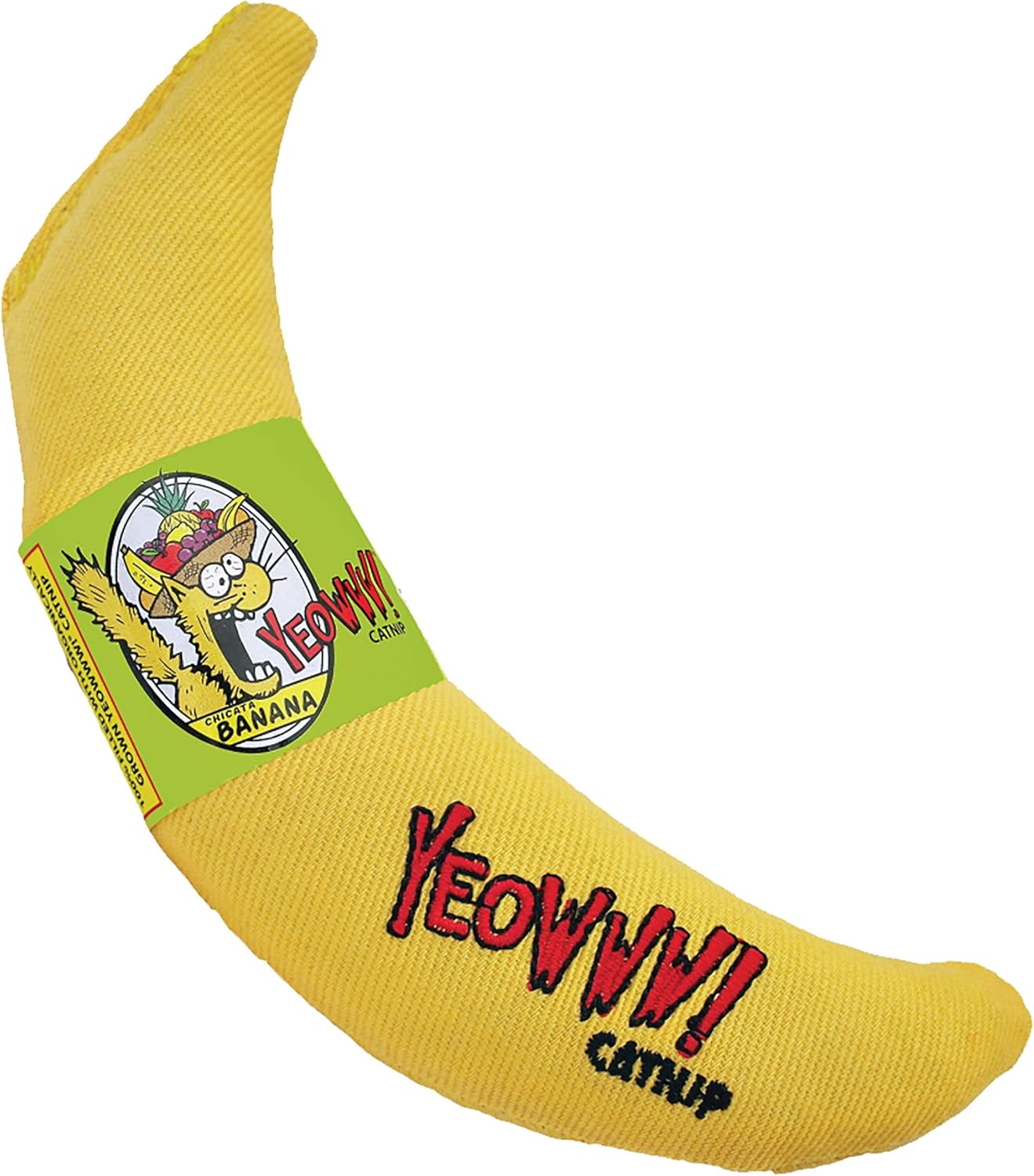 YEOWWW Catnip Cat Toys Banana and Sardine Stinkies Fish Strong Catnip Cat Toys Premium Quality Cat Toy Bundle for Indoor and Outdoor Cats (1 X Banana 3 X Stinkies)