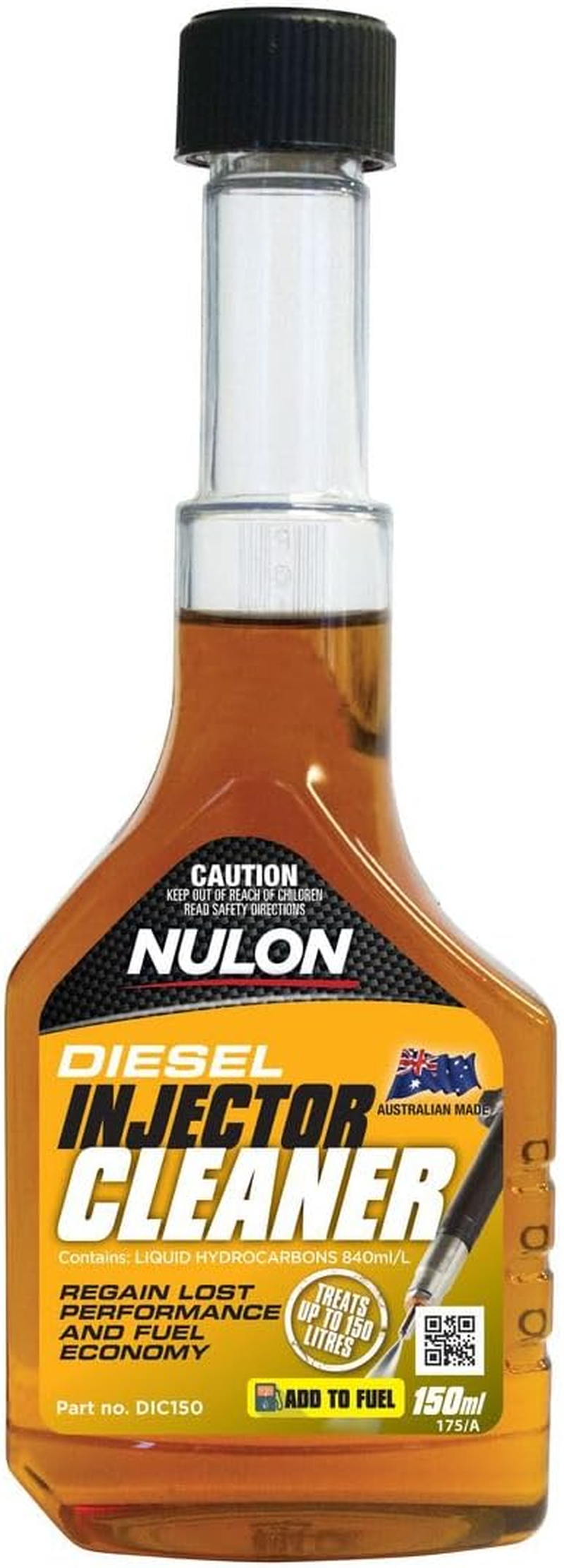 Nulon Diesel Injector Cleaner 150 Ml Bottle DIC150 image number 1