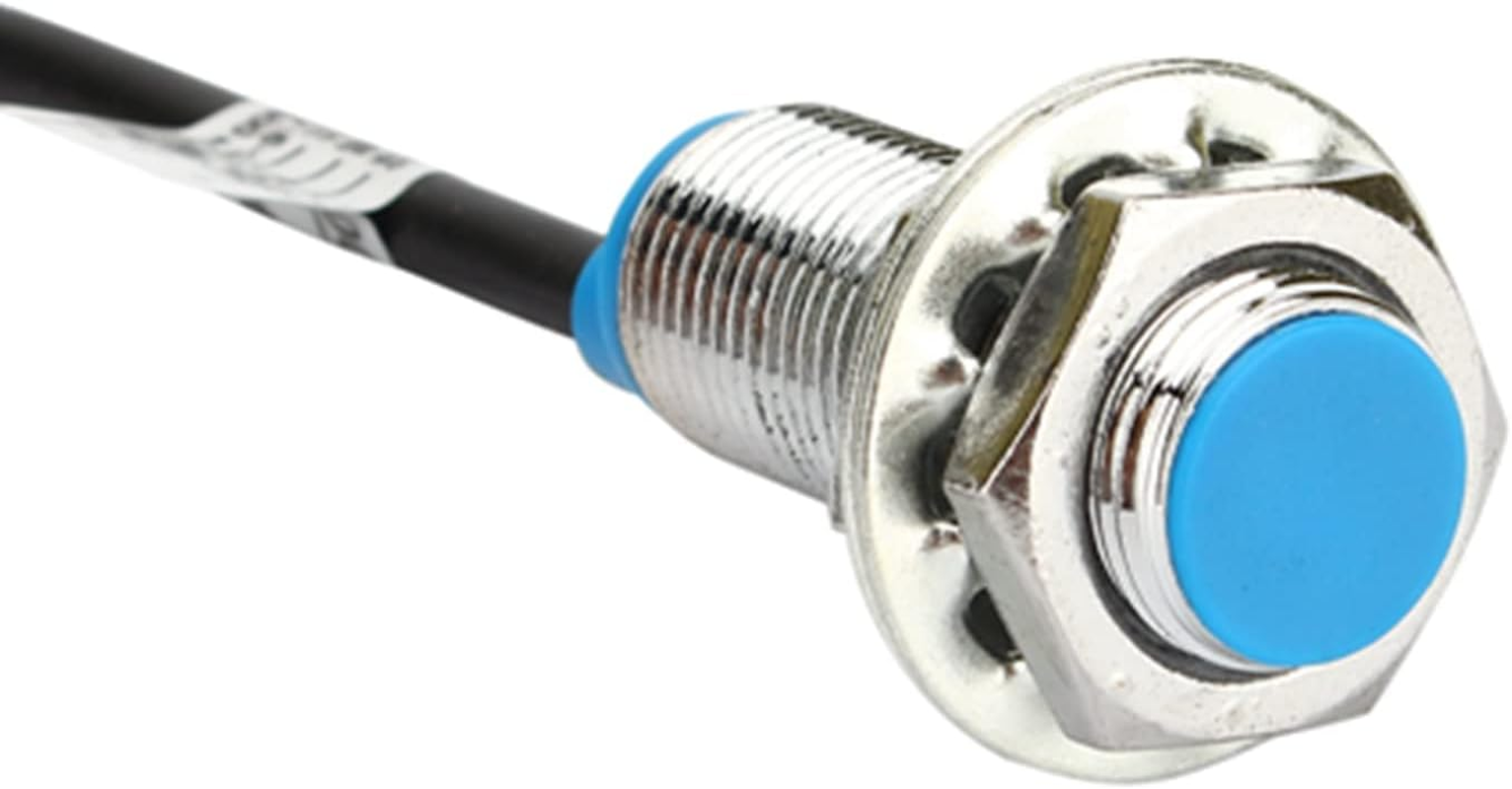 10Mm Hall Effect Sensor Proximity Switch, DC 6~36V NPN 3-Wires Normally Open with Magnet for Transistor and TTL MOS image number 4