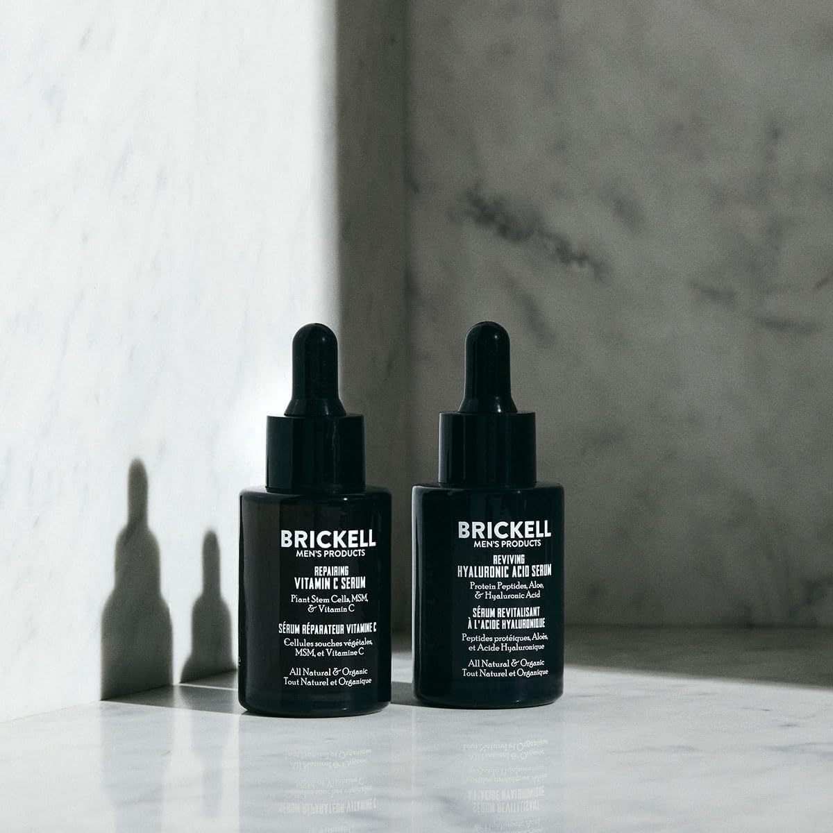 Brickell Men'S Products - Day and Night Serum Routine - All Natural and Organic (Scented) - Scented image number 5