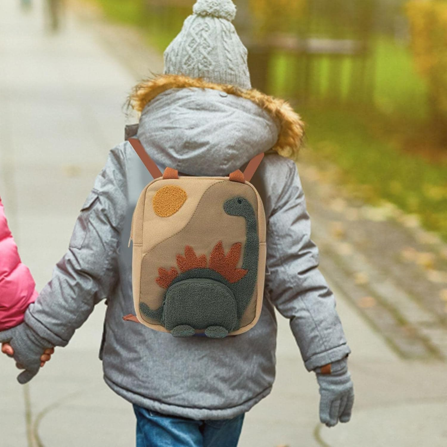 Toddler Backpack - Creative Cute Toddler Bag with Dinosaur Pattern | Children Harness Bag for Kids image number 2