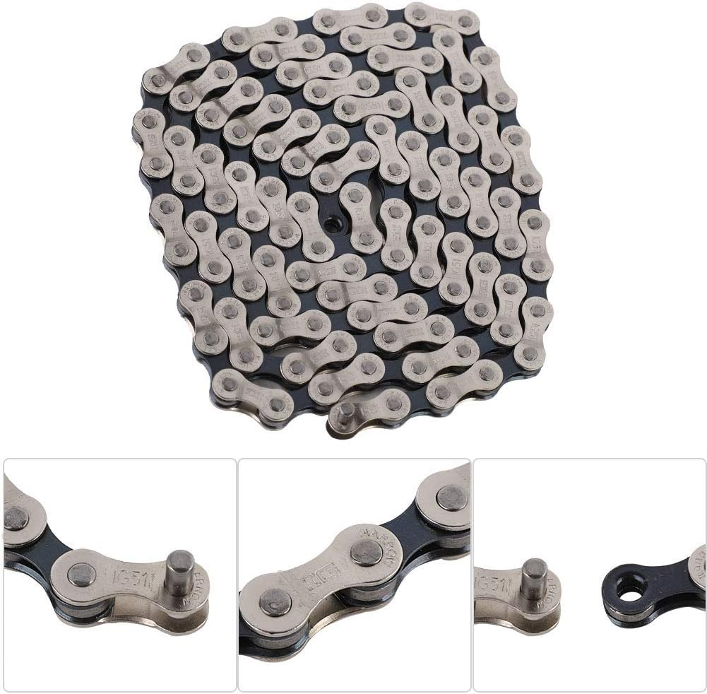 Chain, Universal Chain, Mountain Bikes, 6/7/8 Speed Flywheel, Road Bikes for 18, 21, 24 Speed Mountain Bikes image number 3