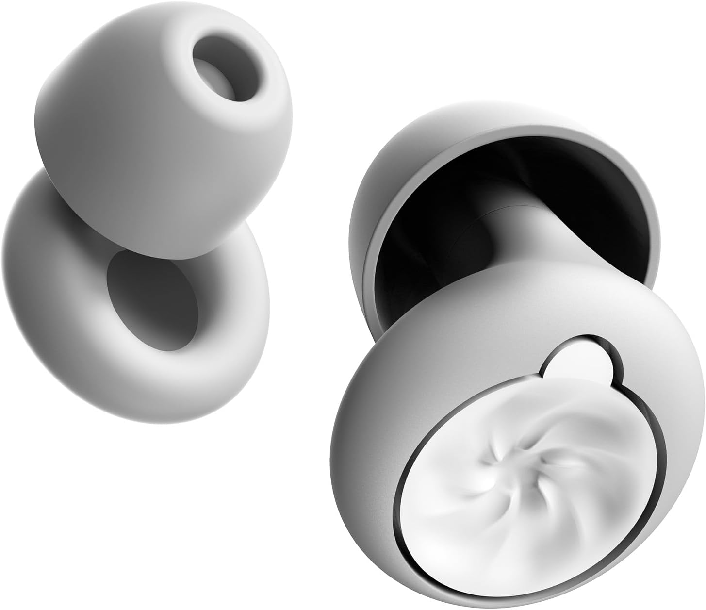 German Red Dot Award-Winning Sleep Earplugs | Djcong Ultra-Comfy Ear Plugs for Sleeping &ndash; 26Db Noise Reduction | Noise Cancelling Earbuds &ndash; Certified Hearing Protection Headphones for Sleeping, Snoring, Travel & Focus | the Ultimate Gift of Sleep Buds for Christmas, Father'S Day, Mother'S Day & Birthdays (4 Sizes Tips XS/S/M/L + Travel Case) image number 3