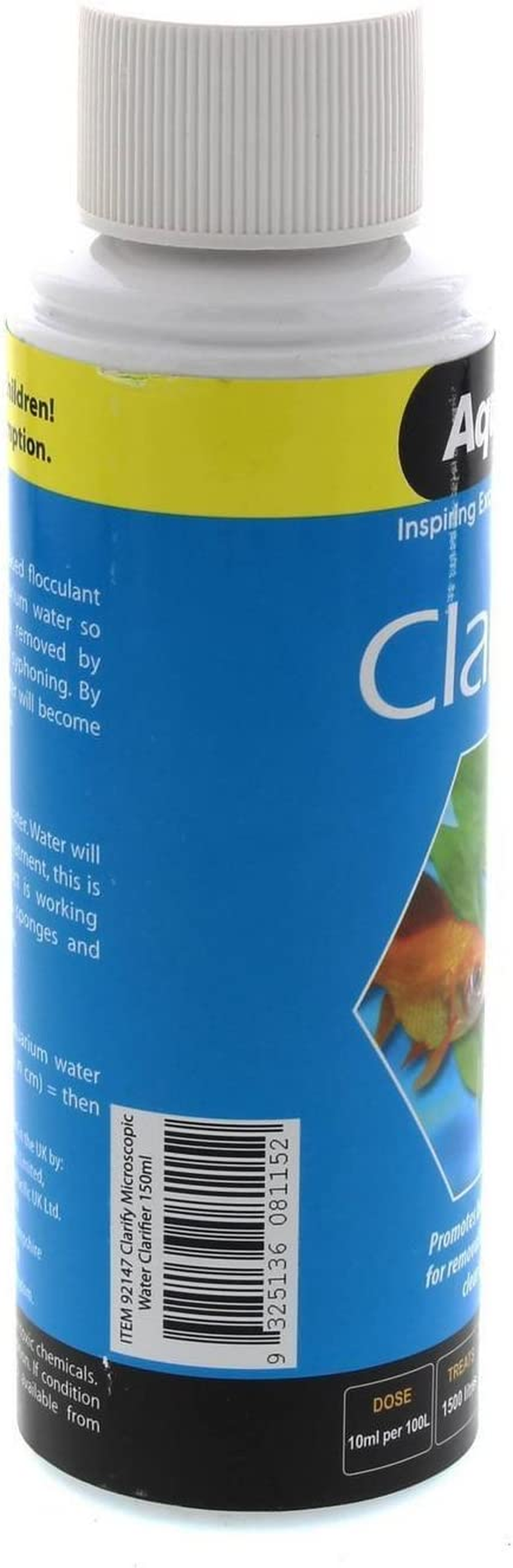 Aquarium Treatment Micro Water Clarifier 150Ml Fish Tank 92147 Aqua One Cleaning