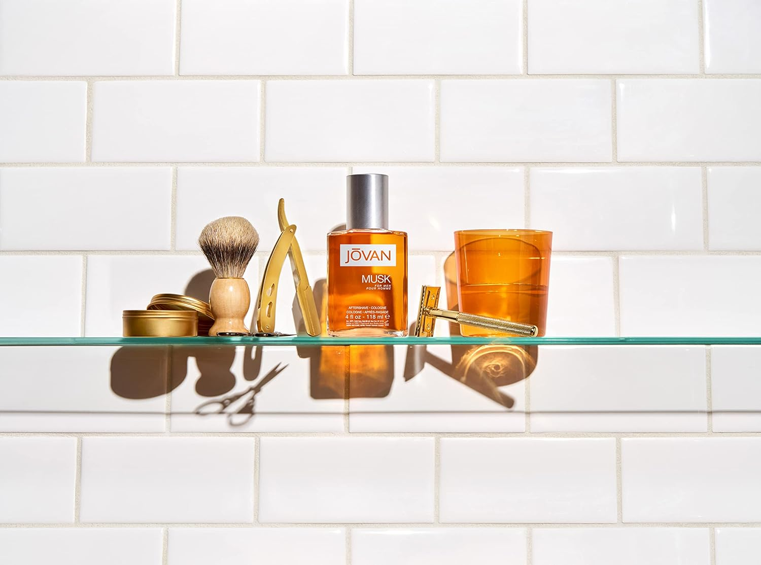 Coty Jovan Musk Aftershave/Cologne Splash 4.0 Oz, 118 Milliliters, Multi, 4 Fl Oz (124719) image number 1