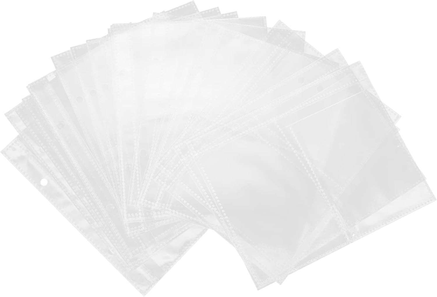 HAPINARY Album Pages Sleeves 20Pcs Photo Sheet Page Protectors 6 Inch for Safe and Organized Photo Storage