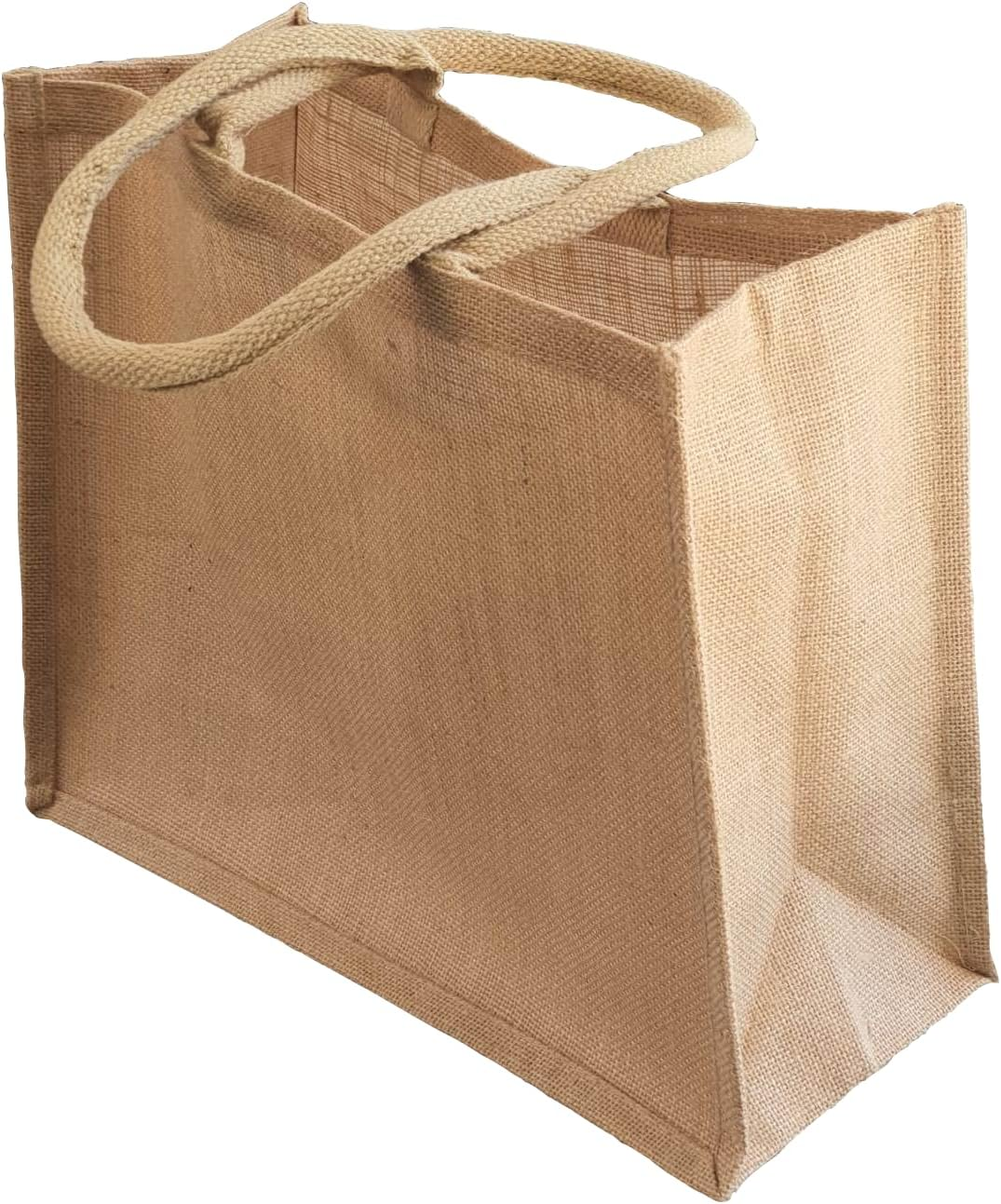 (5 Bags) Babson Best Bags Hessian Bags | Hessian Shopping Bags | Eco Friendly Jute Bags | Stylish Multipurpose Bag | Vegetables and Grocery Bag image number 4