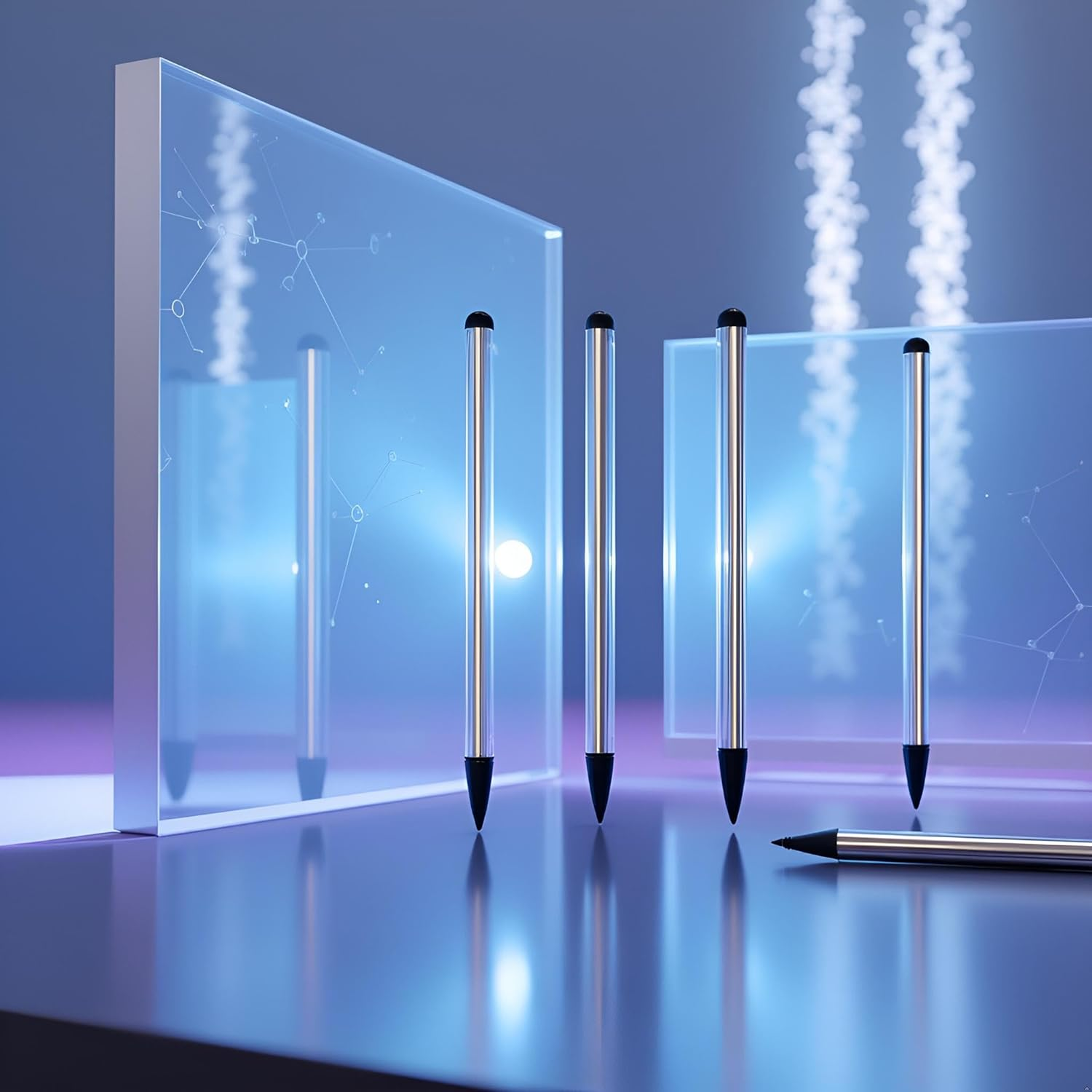 3Pcs Silver Stylus Pens,Universal Fine Point Pencil for Tablet and Other Touch Screens,High Precision Stylus for All Universal Touch Screen Devices Stylus Pens Accessories image number 6