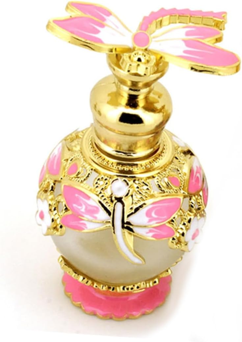 Empty Perfume Bottle Dropper Glass Aromatherapy Bottle for Collecting Traveling image number 4