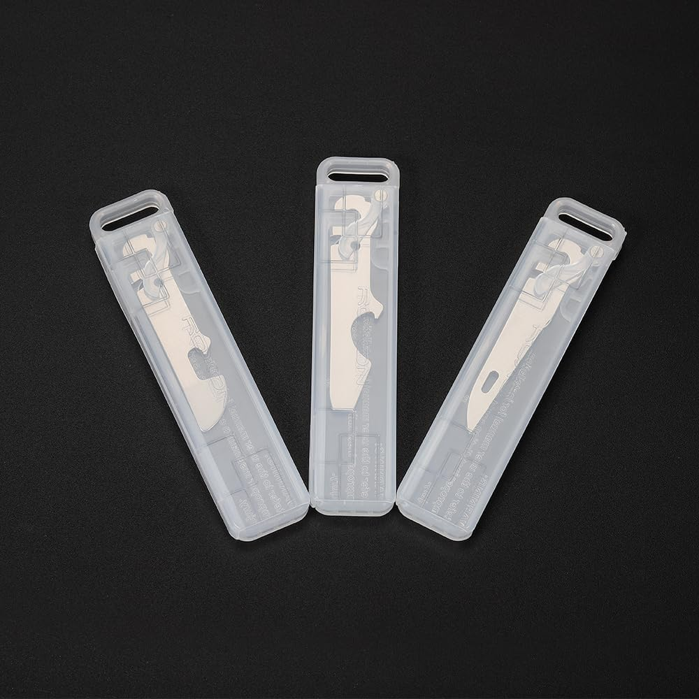 Roxon FT11 Build Your Own Multitool Accessories for Flex Multitool (3 Piece Set Including Bottle Opener + Slotted Screwdriver & Can Opener & Awl + Threader) Interchangeable Tools image number 2