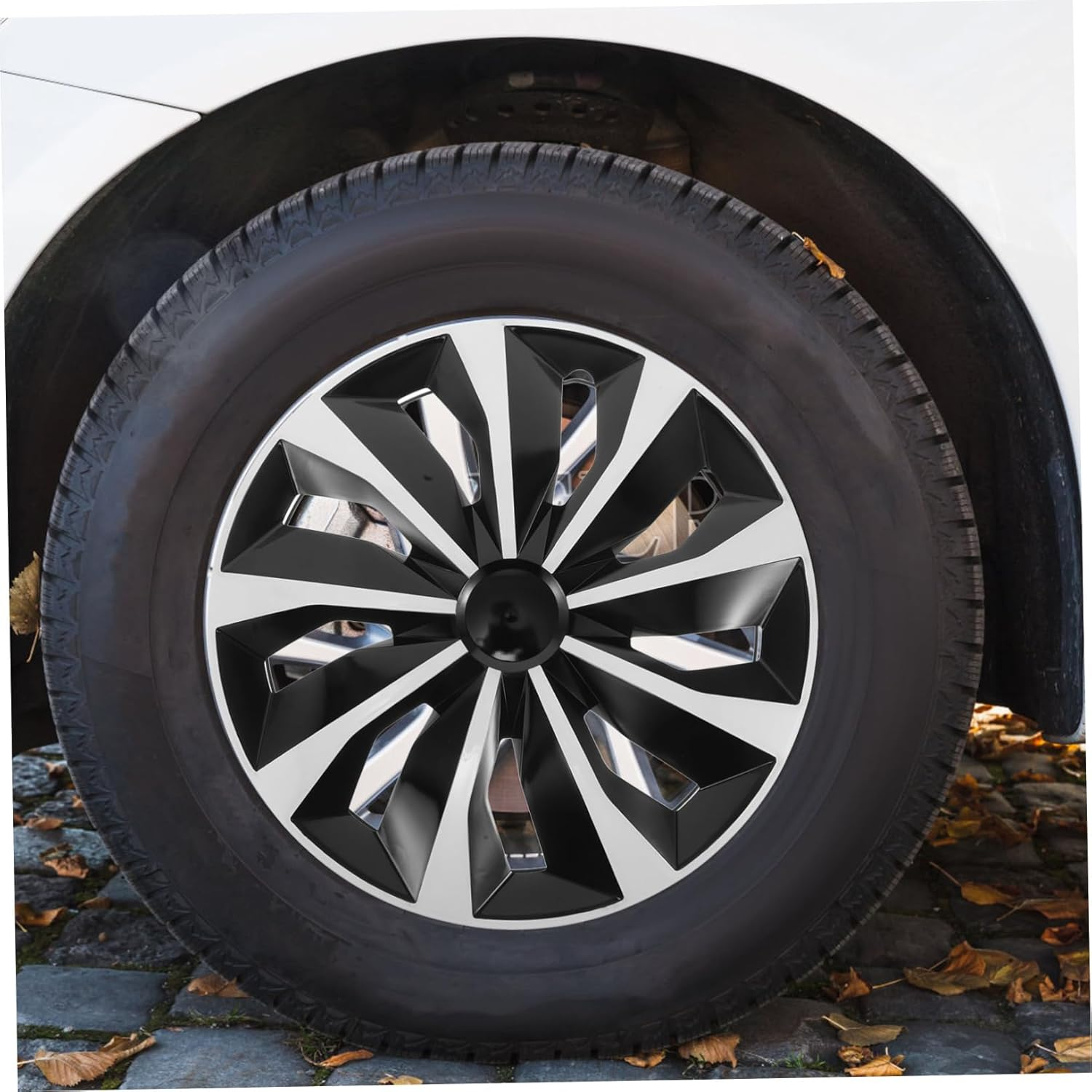 Cabilock Car Hub Cap Wheel Rim Cover Replacement Hubcaps Decorative Tire Covers for Front Wheel Replacement for Car Parts