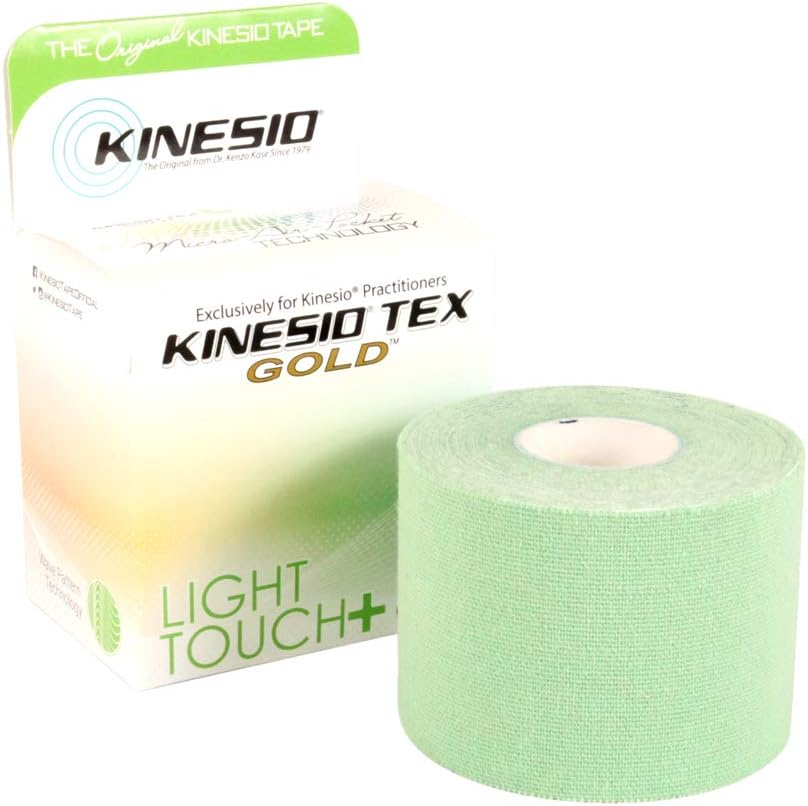 Kinesio Tex Gold Light Touch Kinesiology Tape: 2 In. X 16.5 Ft. (Pastel Blue)