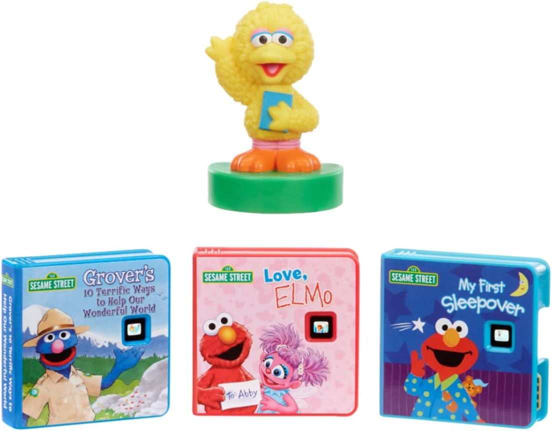 Little Tikes Story Dream Machine Sesame Street Cookie Monster & Friends Story Collection, Storytime, Books, Audio Play Character, Gift and Toy for Toddlers and Kids Girls Boys Ages 3+ image number 2