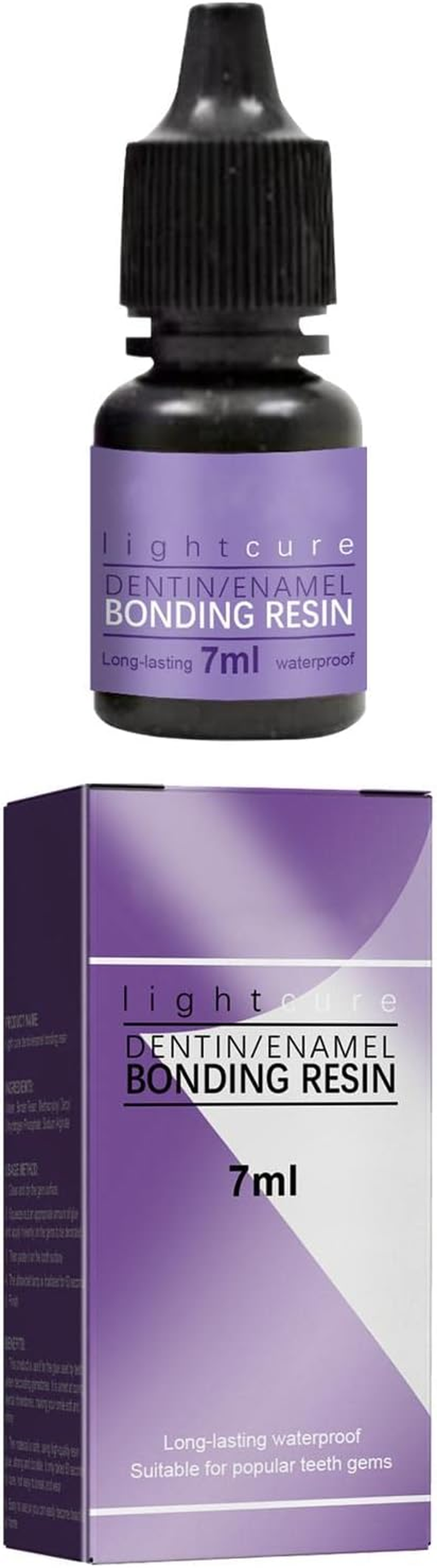 OIIBWQ 2X Teeth Decoration Glue/7 Ml/Hardening Glue for Girls/Women/Teeth Decoration/Solidify the Decoration Application of Rhinestones image number 2