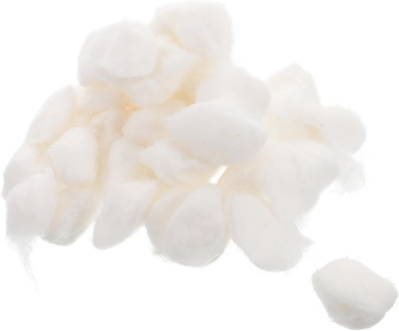 500G Soft Absorbent Cotton Balls Pack for Nail Polish Removal Makeup Removal and Nail Care image number 5