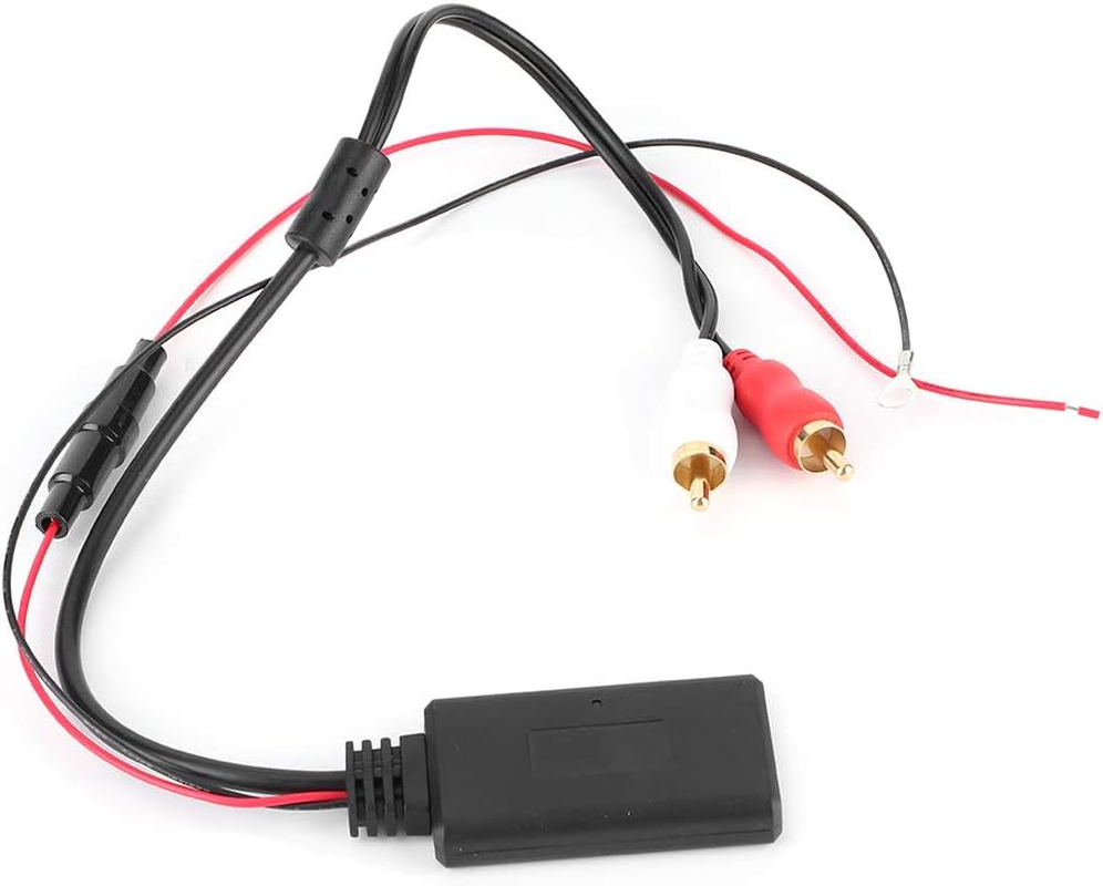 Bluetooth Aux Receiver Module, 12V Universal Adapter Module Music Receiver Car Kit with 2 Input Aux Audio, Wireless Receiver Module for Car Radio Stereo Speaker