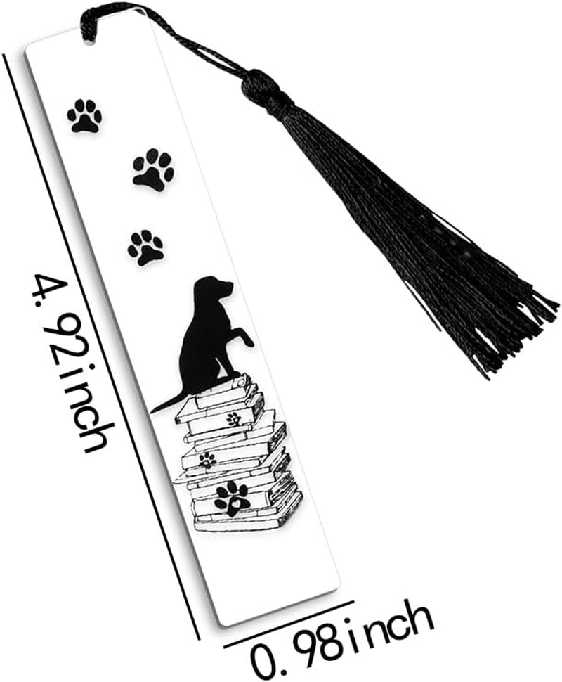 Guqqeuc Dog Bookmark for Dog Lover Gifts for Dog Mom Dad Christmas Gifts for Dog Owner Birthday Gifts for Pet Dog Owner Gifts for Family Friends