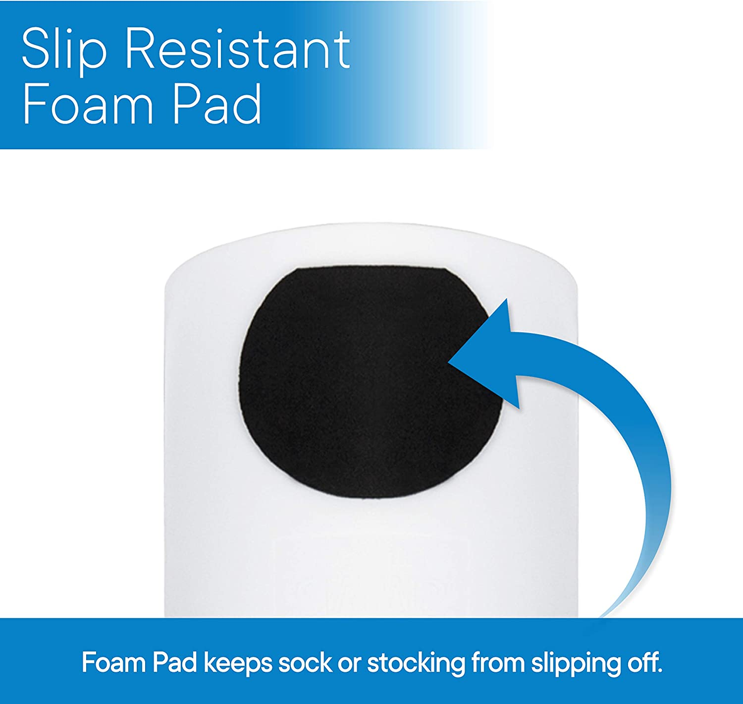 RMS Deluxe Sock Aid with Foam Handles