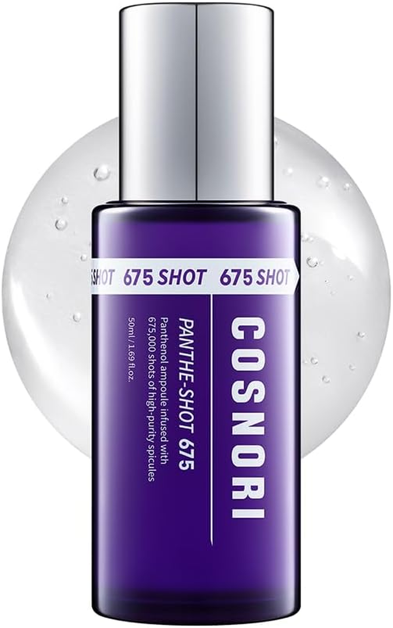 COSNORI Panthe-Shot 675 - Korean Panthenol Ampoule with 675,000 High Purity Spicules - Powerful Skin Care Solution - Intensive Facial First Essence (50Ml / 1.69 Fl. Oz.) image number 3