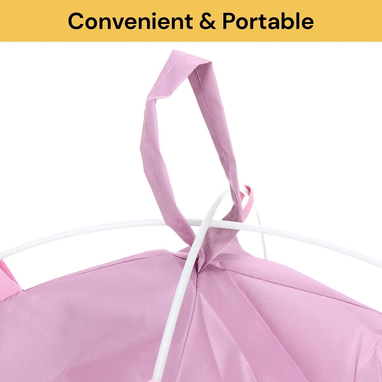 EZONEDEAL Portable Travel Pet Tent Outdoor, Washable Folding Detachable Pet Tent Dog House Oxford Cloth Kennel Camping Shelter Sun Block and Waterproof for Dogs and Cats Bed Puppy House image number 1