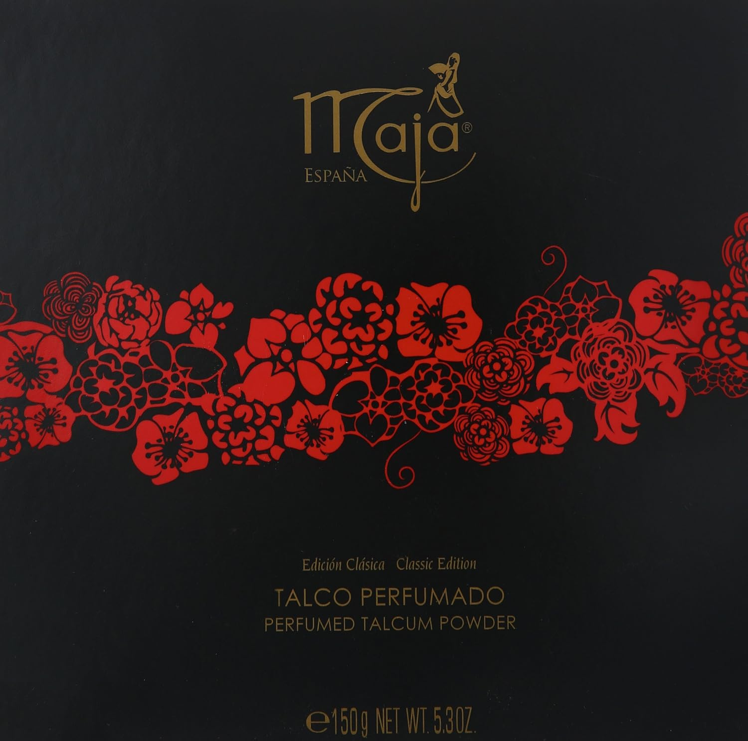 Myrurgia Maja Perfumed Talcum Powder 5.3 Oz/ 150G for Women by Myrurgia, 157 Ml