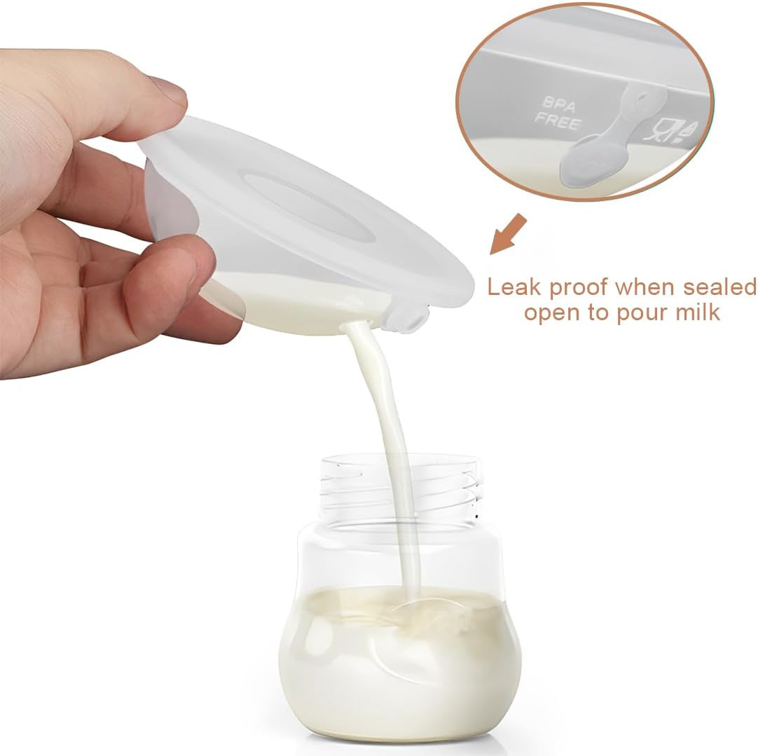 Pack of 2 Breast Milk Storage, Breastfeeding Milk Trays, Breastfeeding Milk Trays, Breastfeeding Trays, Bpa-Free, Breast Milk Collection Tray, Storage Cup, Reusable Crumb Tray, Breast Tray image number 6