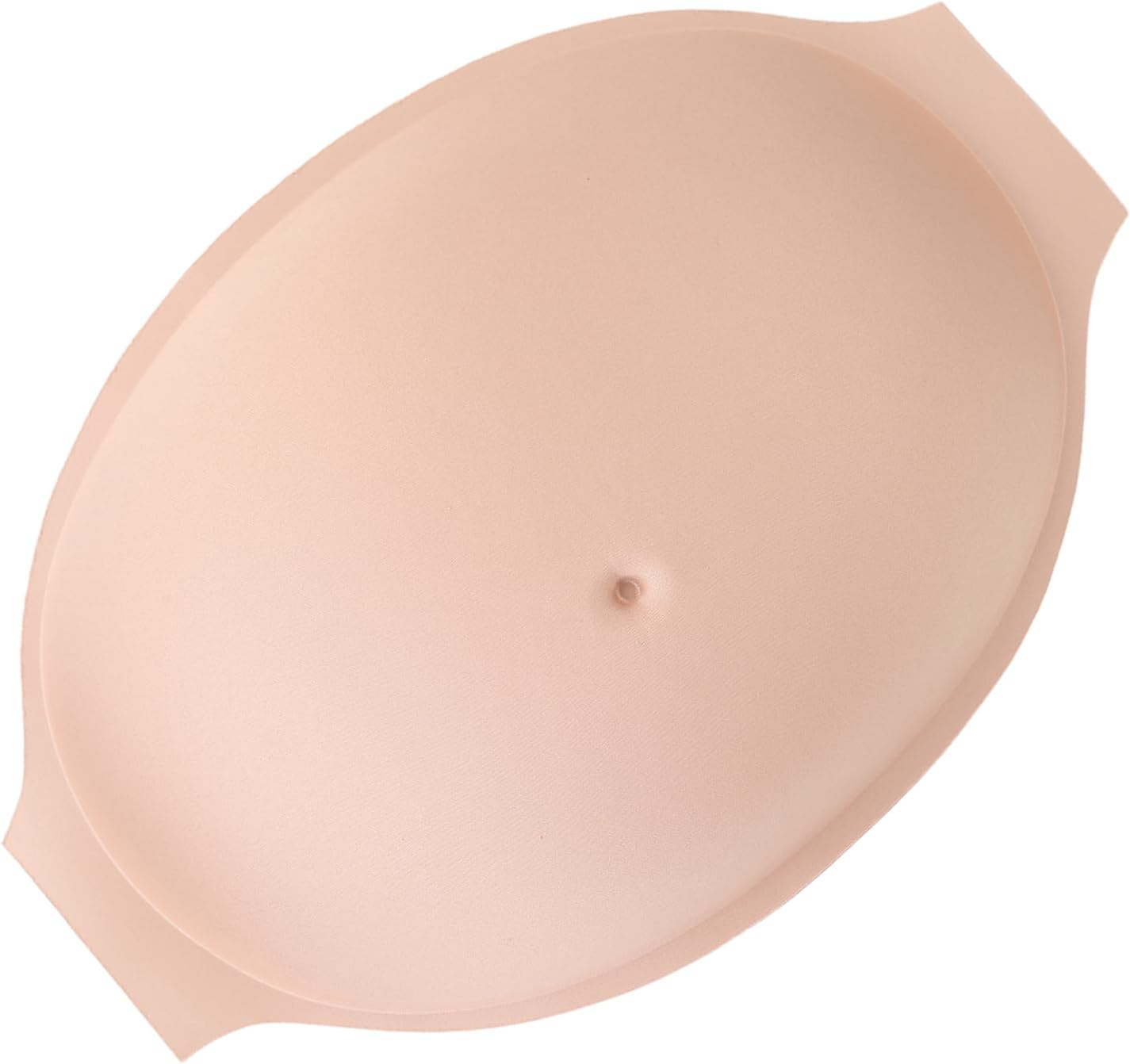 Fake Pregnant Belly, Realistic Fake Pregnancy Belly Fake Belly, Simulation Pregnant Belly Tummy Bump, Breathable Lightweight Artificial Pregnant Tummy for Props Costumes Cosplay image number 4