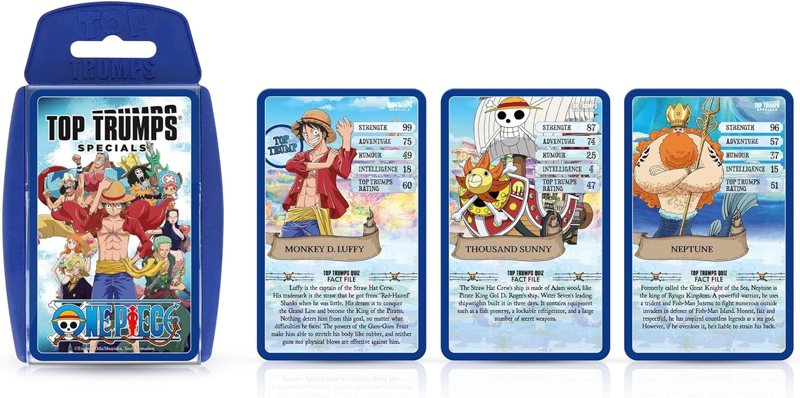 Top Trumps Specials One Piece Card Game image number 6