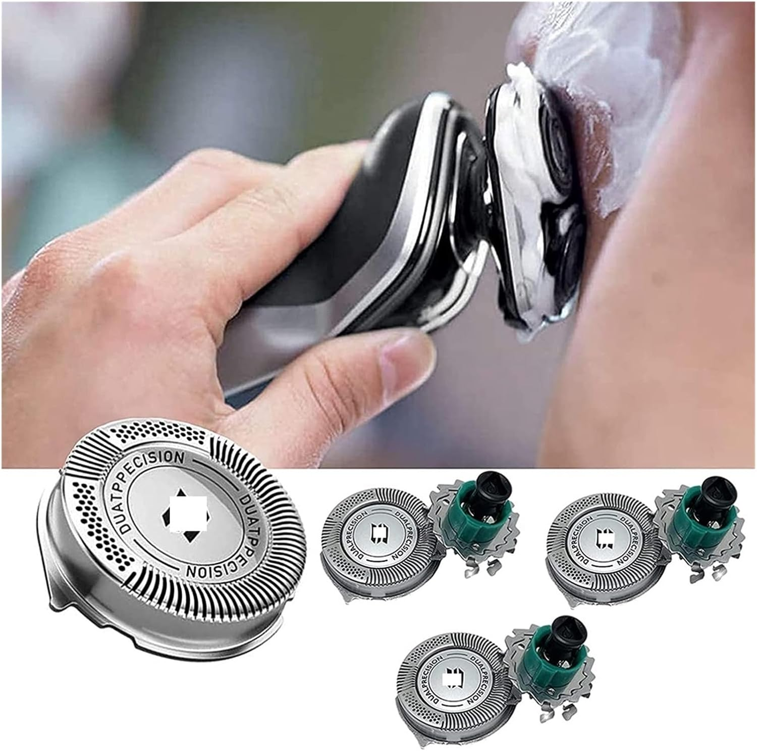 Replacement Heads Rq11，Compatible for Sensotouch ，2D 1150X 1160X 1180X,RQ11 Blades Upgrade-T33C