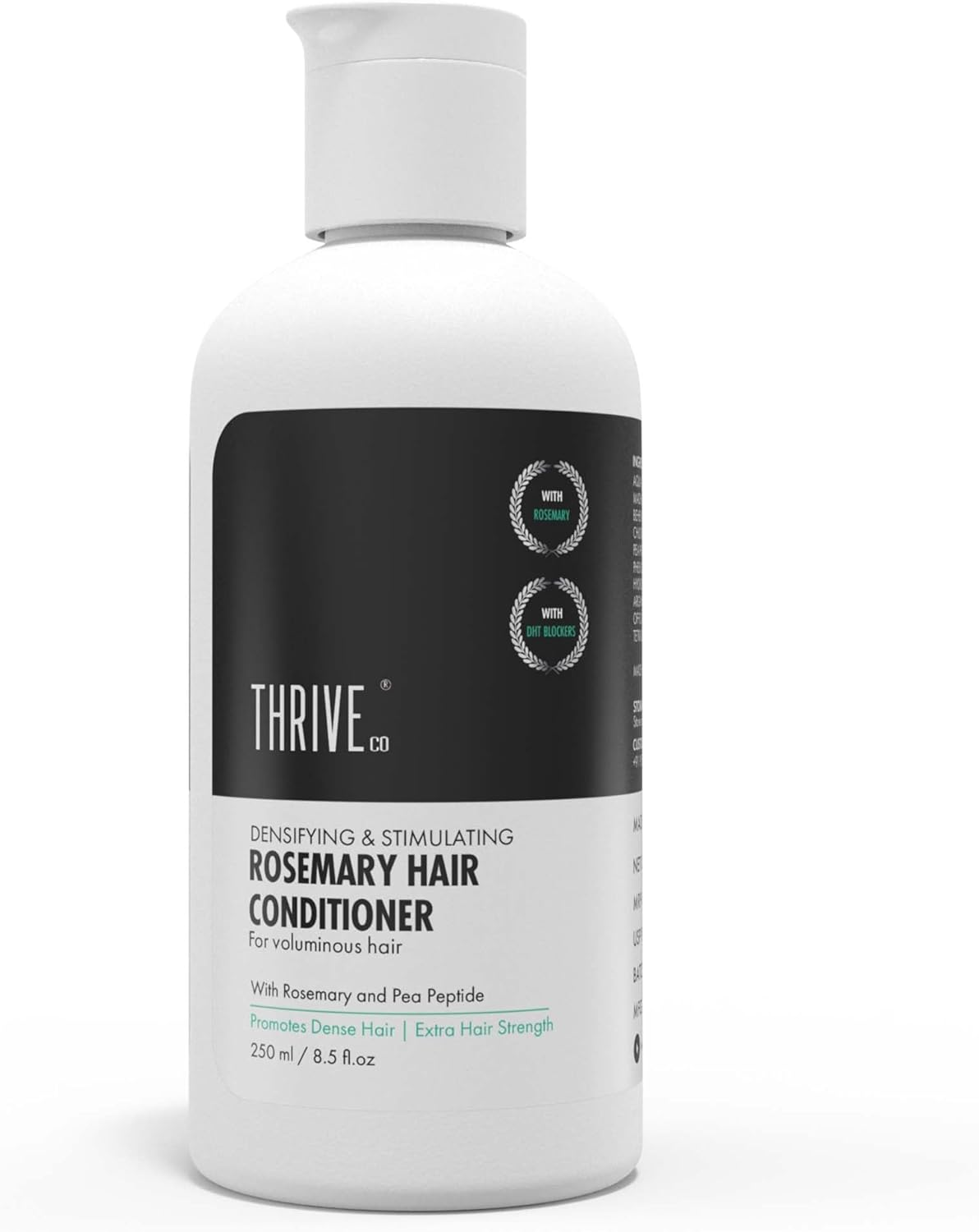 Thriveco Rosemary Hair Conditioner for Voluminous Hair | Densifying & Stimulating Hair Growth | with Pea Peptide & Caffeine | Paraben & Sulfate Free | for Men & Women | 250Ml image number 6