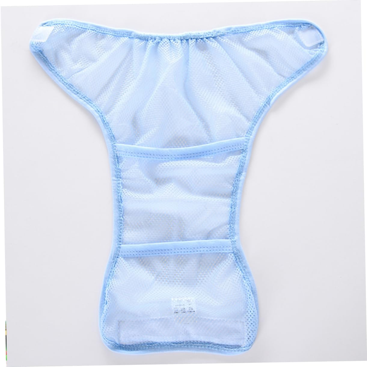 3Pcs Washable Mesh Cloth Diaper Cover Breathable Training Pants for Potty Practice for Months image number 3