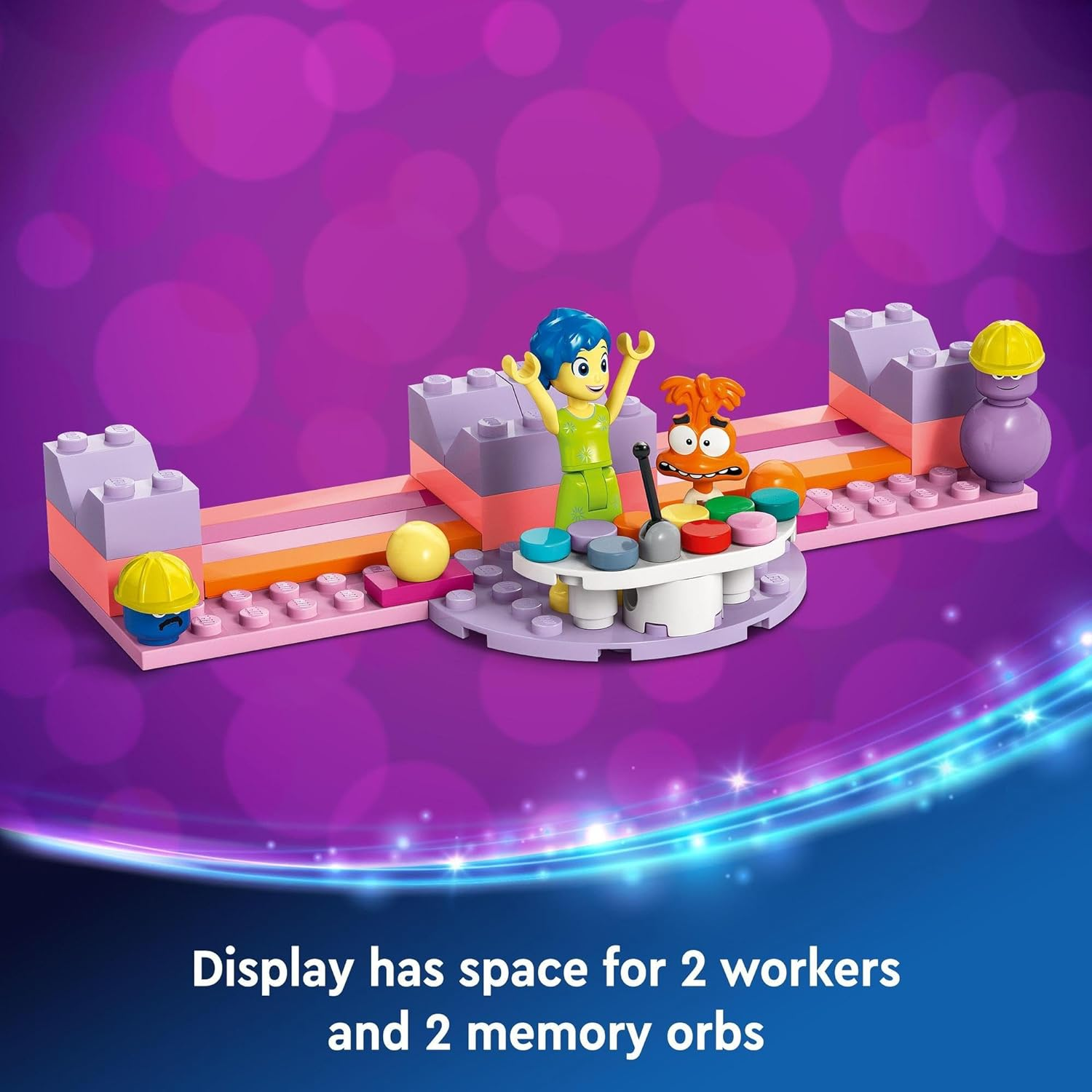 LEGO&reg; ǀ Disney Pixar inside Out 2 Mood Cubes (394 Pcs) Kids&rsquo; Building Kit from the Film, Fun Fantasy Buildable Toy to Share Emotions like Joy or Anxiety for Movie Fans, Girls and Boys 43248 image number 5