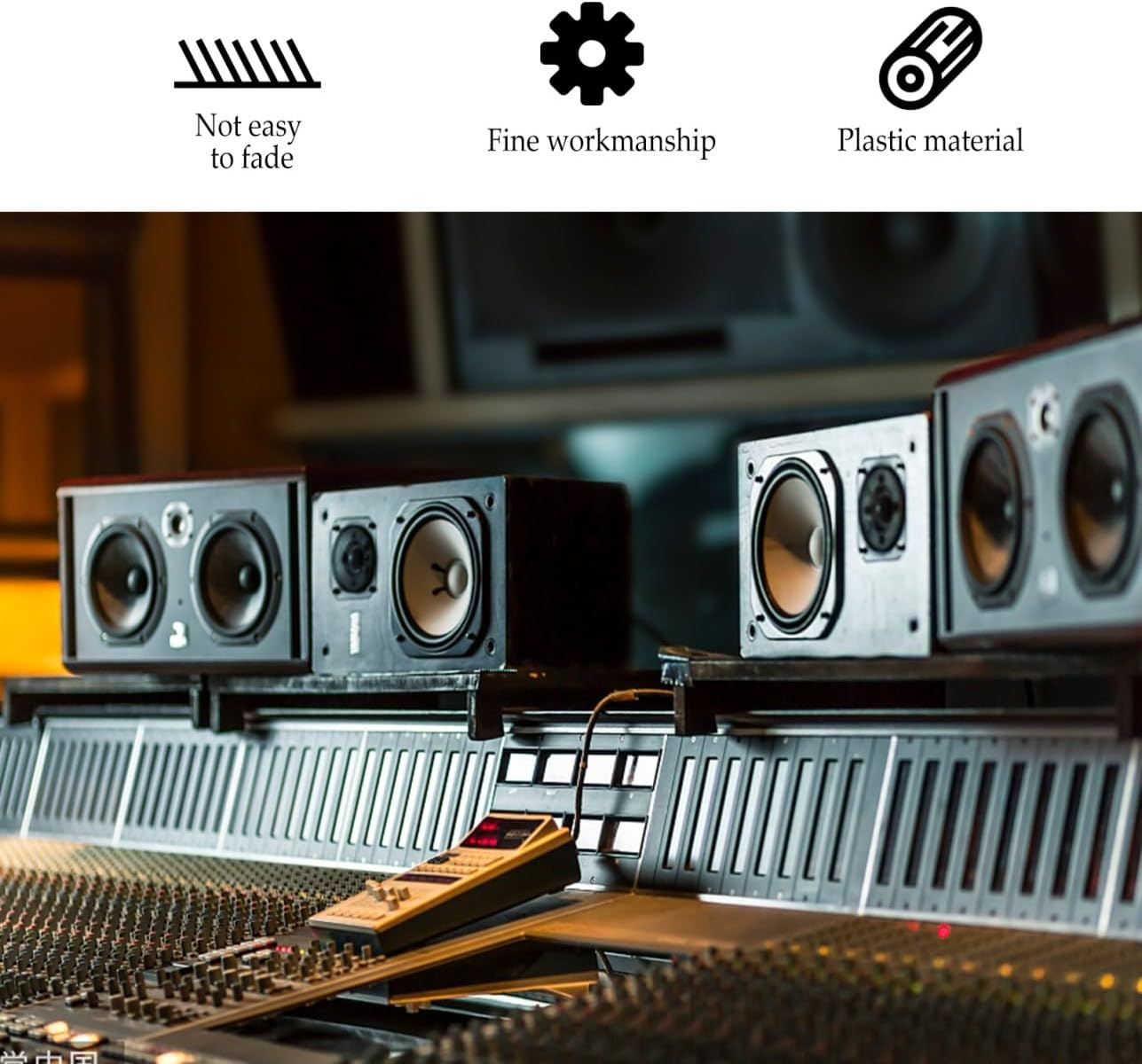 DOITOOL 5Pcs Plastic Woofer Box Port Tubes Replacement Reflex Tubes Speaker Air Outlet for Home Audio Subwoofer Bass Speaker Parts Accessories