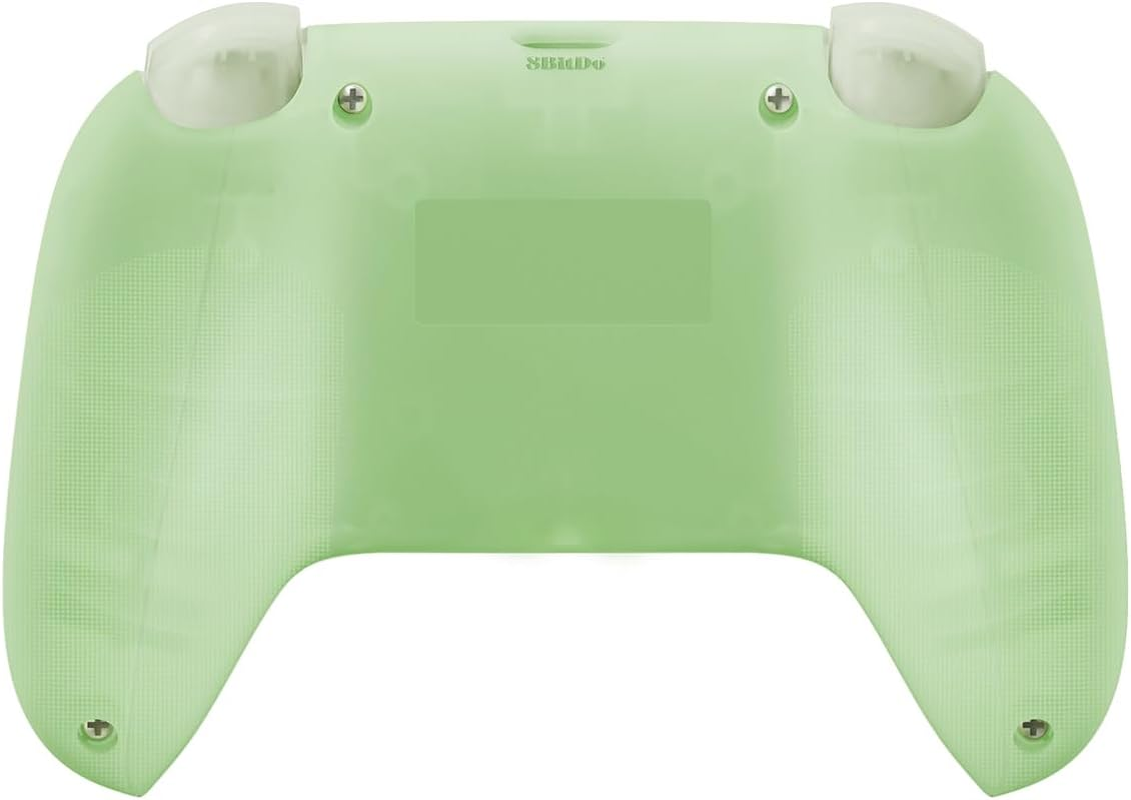 8Bitdo Ultimate Mini Wired Controller for Xbox with RGB Lighting Fire Ring, Hall Effect Joysticks and Triggers, for Xbox Series X|S, Xbox One, Windows 10/11 - Officially Licensed (Translucent Green) image number 2