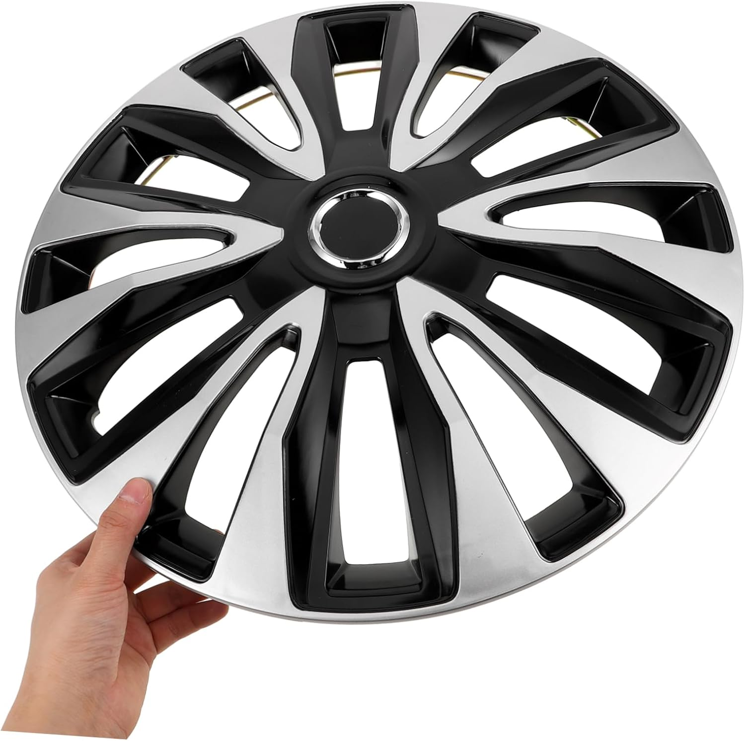 CVUTOVO Hubcaps Wheel Covers Car for Rims Abs Wheel Cap Tool Installation Vehicle Enhancement image number 5