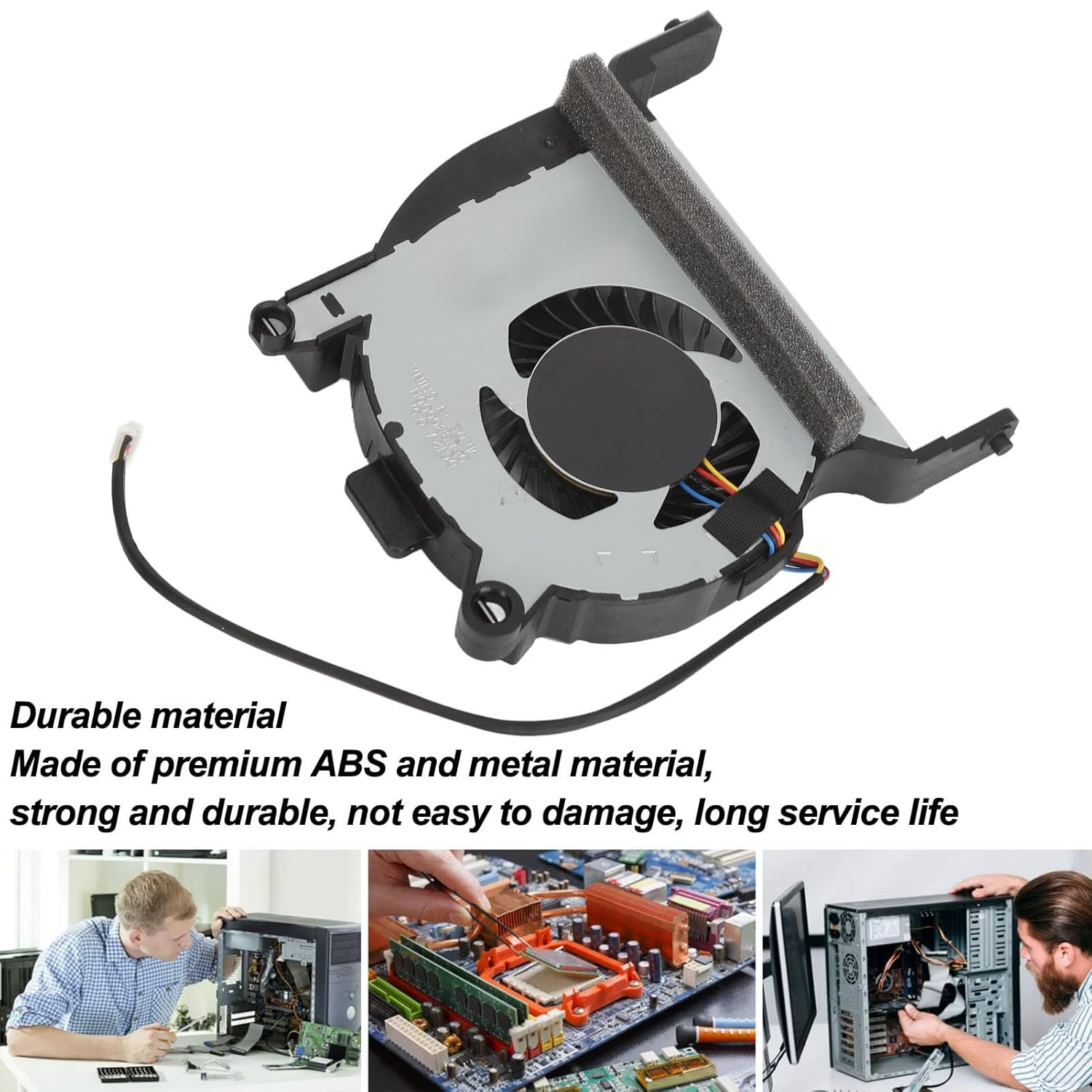 Replacement CPU Cooling Fan, for Elitedesk 800 G4 G5 Elitedesk 705 G4 G5, Prodesk 400 G4 G5 G6 405 G4 G5, Prodesk 600 G4 G5 Series Mini Desktop P/N: L19561-001 image number 3