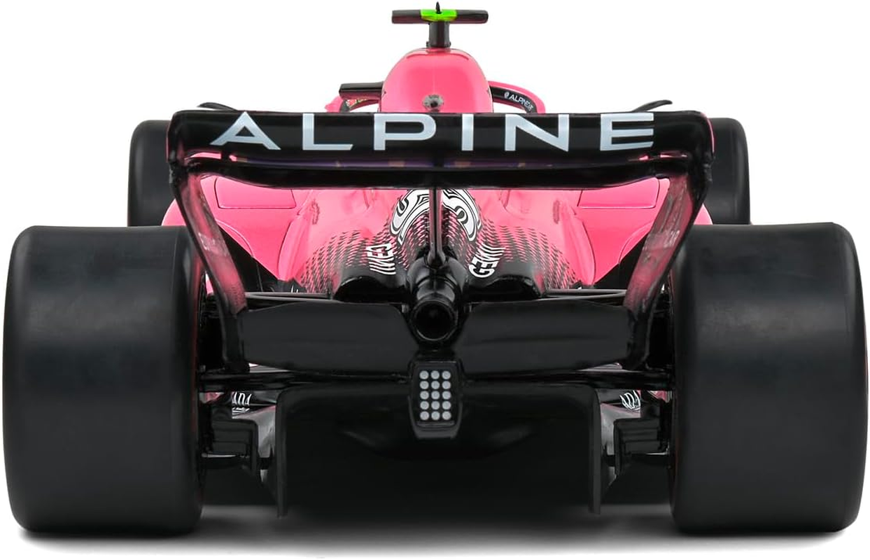 Solido 1:18 Scale Alpine A522 Arabia Saoudia GP 2022- E.Ocon Model