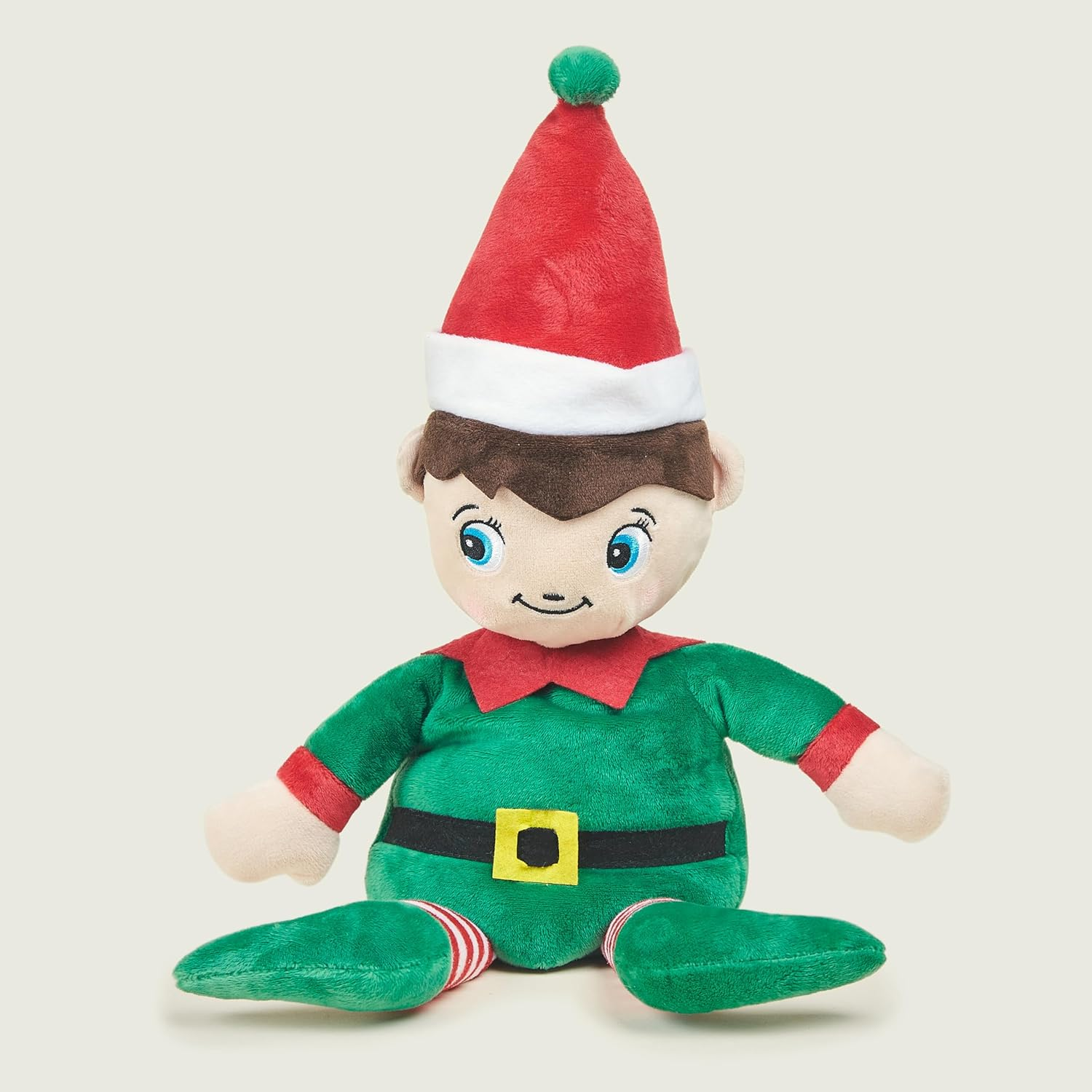 Warmies Plush Boy Elf Microwavable Weighted Teddy with French Lavender Scent, Hot or Cold Wheat Bag for Cool Relaxation and Warm Relief image number 6