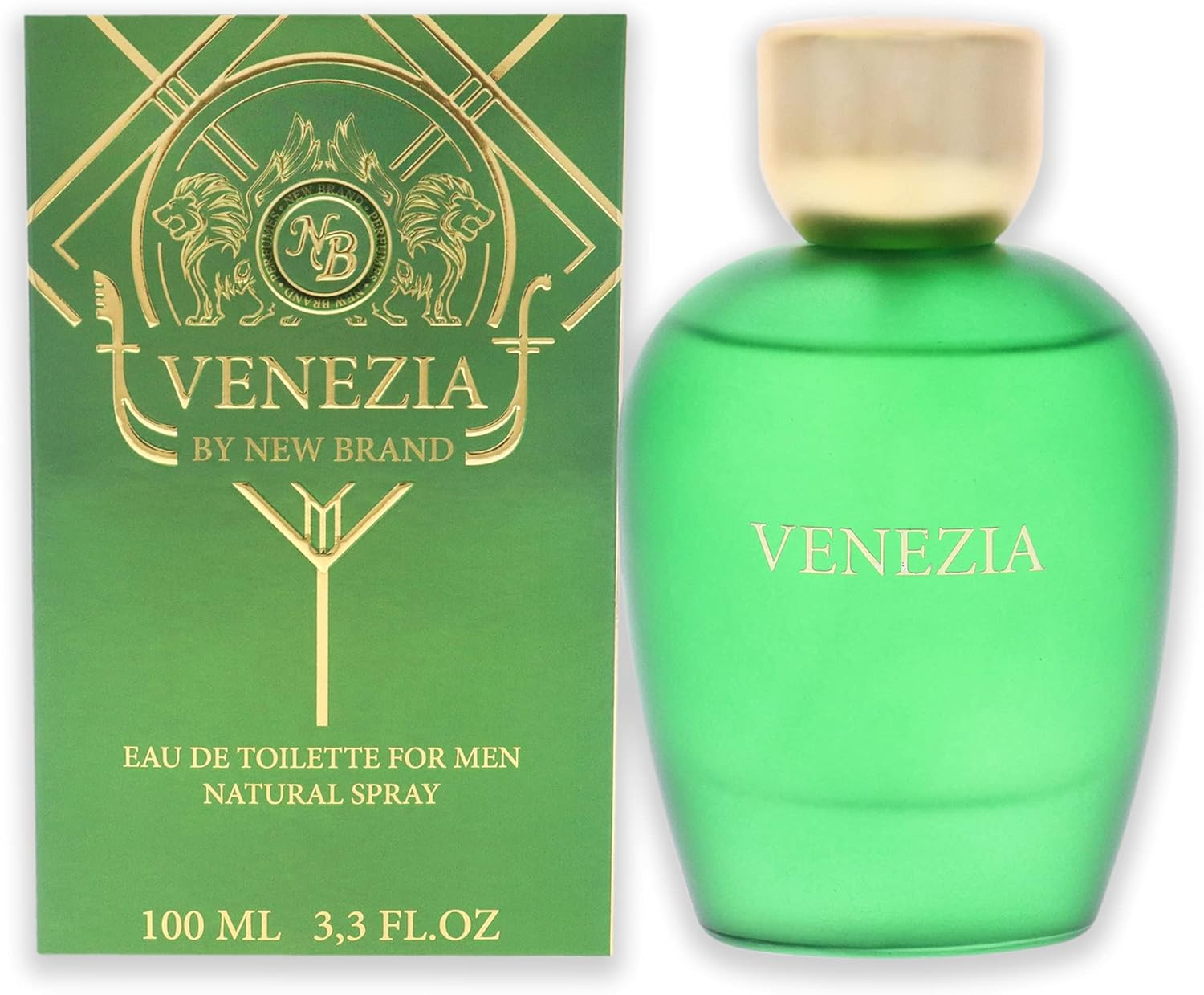 New Brand Venezia by New Brand for Men - 3.3 Oz EDT Spray, 1 Count