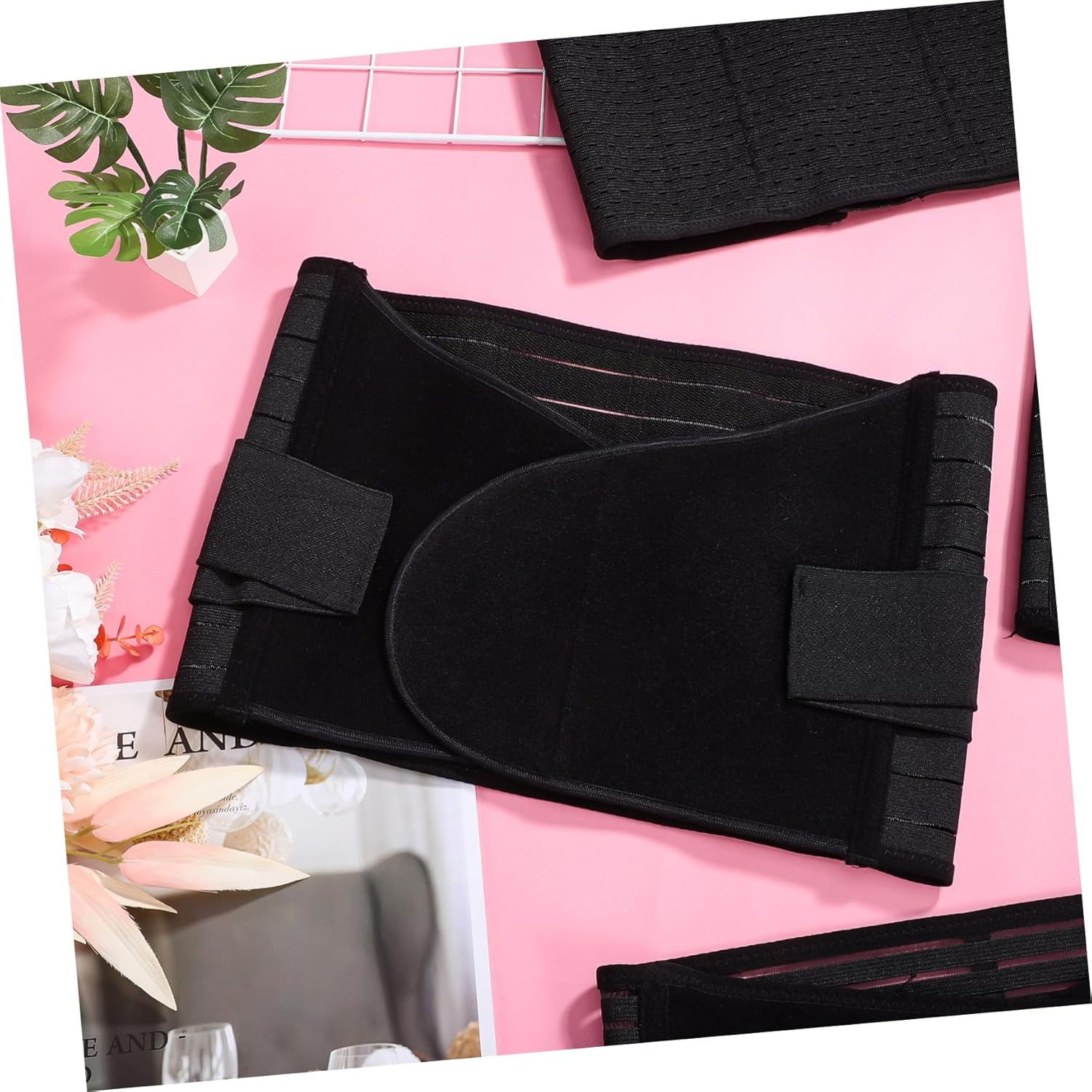 Milisten Postpartum Belly Band for Waist Trimmer Supports Abdominal Binder for Mothers Comfortable Compression for Post Birth image number 6