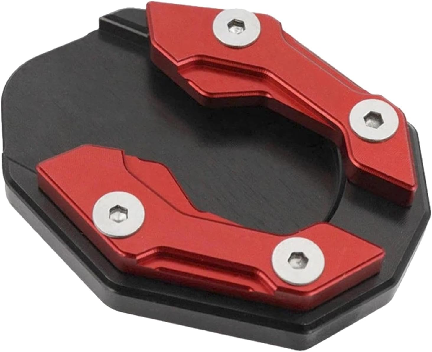 Motorcycle Pad - Foot Side Stand Extension Pad | Extension Pad, Motorcycle Extension Support Plate, Motorcycle Extension Pad for Touring