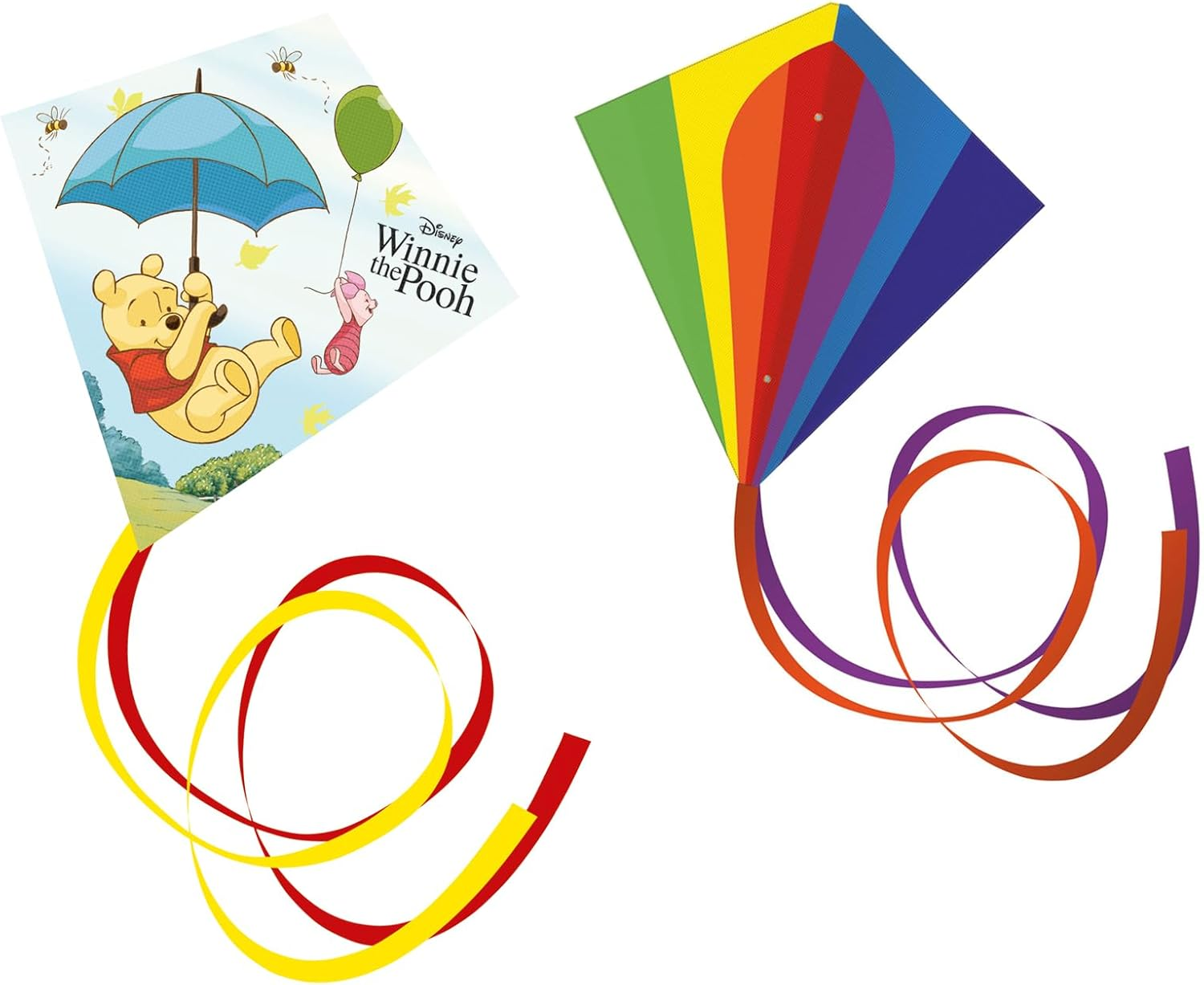 G&uuml;nther Flugspiele 30122 Winnie the Pooh and Classic Single Line Kite, Set of 2, Children'S Kite Made of Robust Ripstop Polyester, Outdoor Toy for Children from 4 Years image number 2